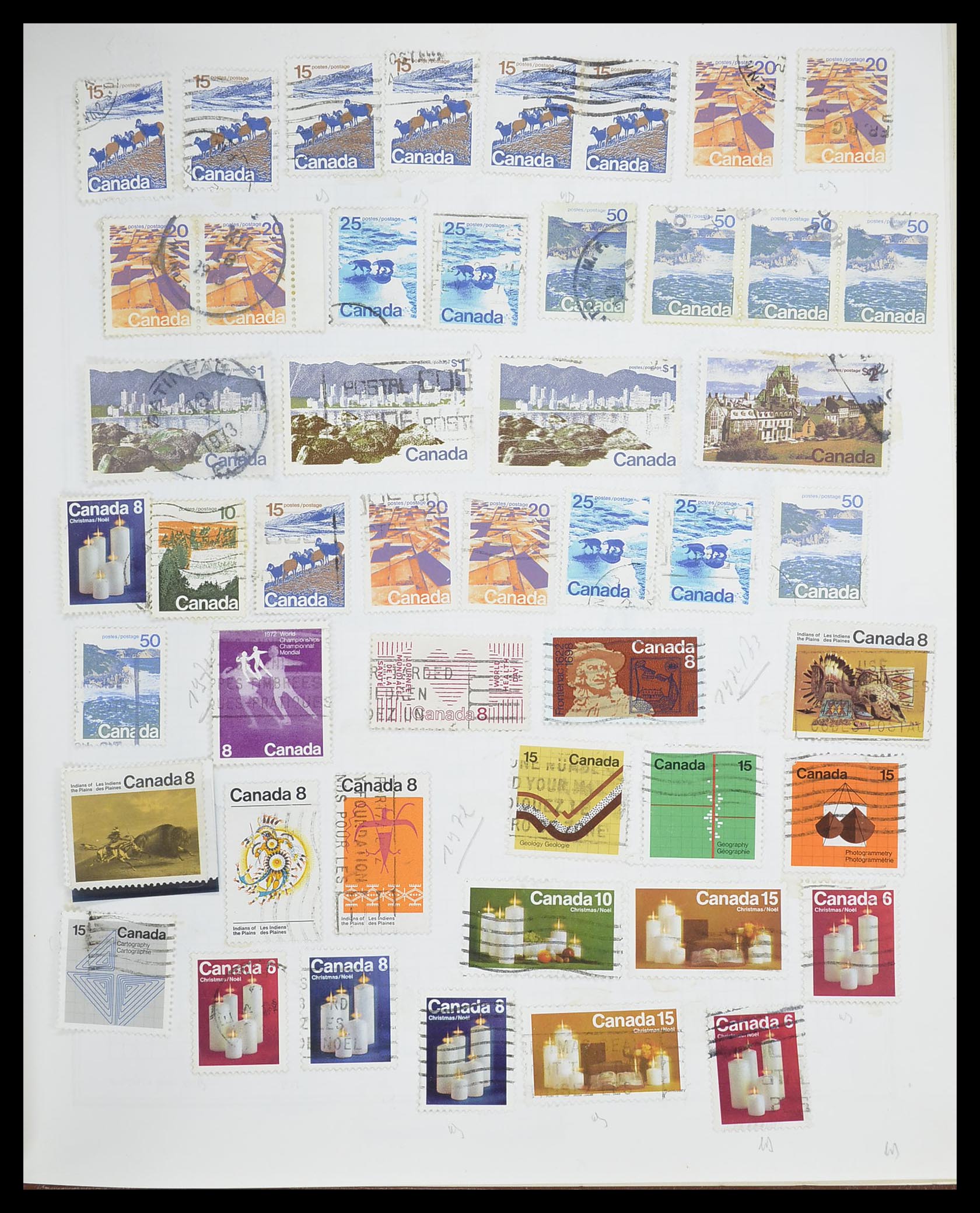 33527 777 - Postzegelverzameling 33527 Wereld 1880-1960.