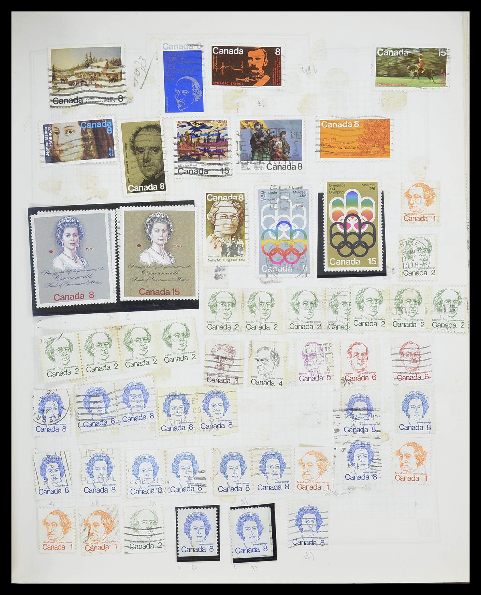 33527 778 - Postzegelverzameling 33527 Wereld 1880-1960.