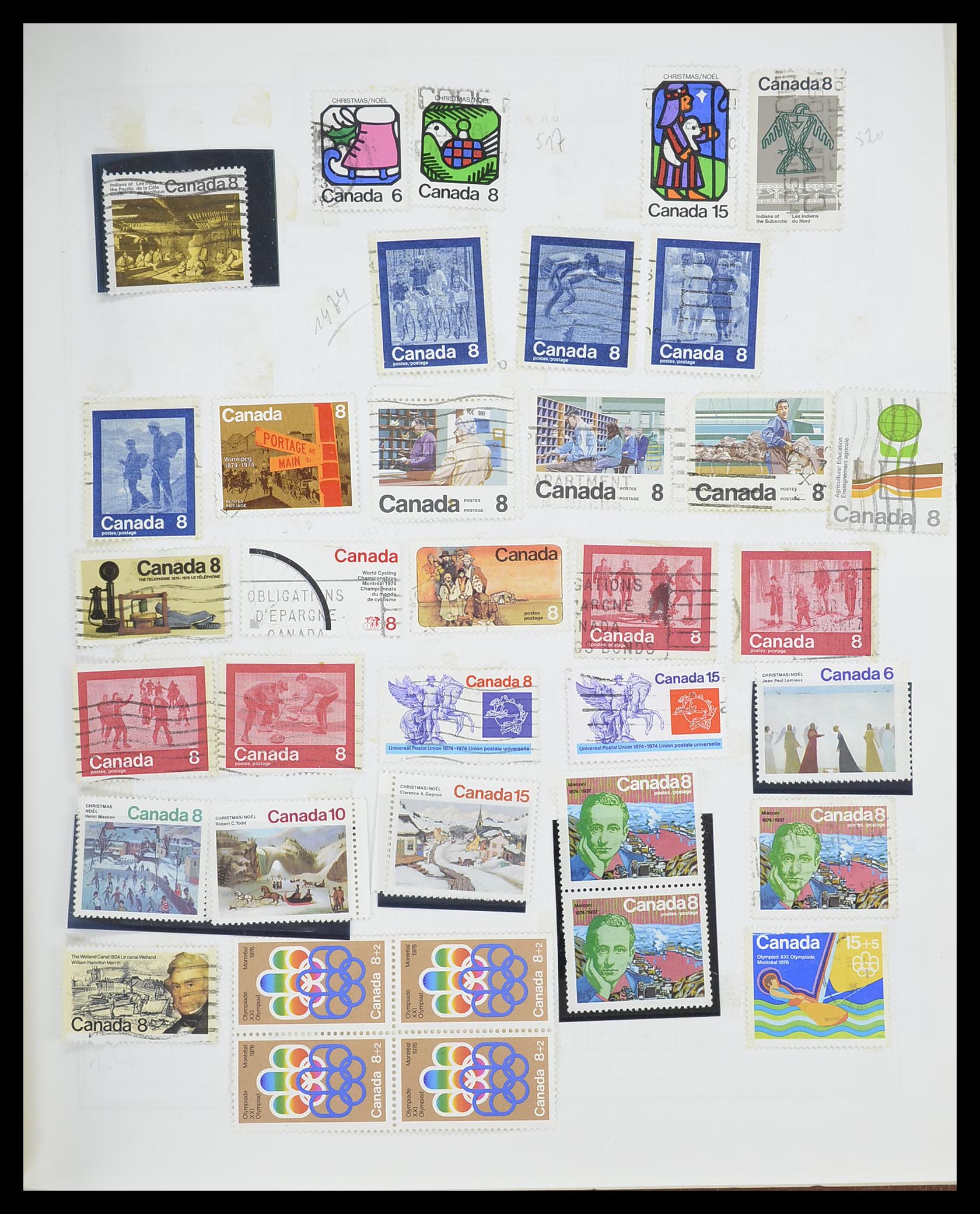 33527 779 - Postzegelverzameling 33527 Wereld 1880-1960.
