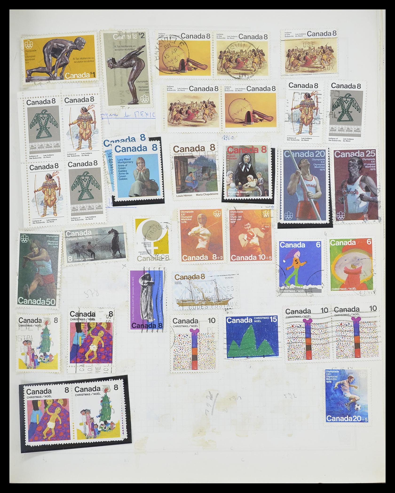 33527 780 - Postzegelverzameling 33527 Wereld 1880-1960.