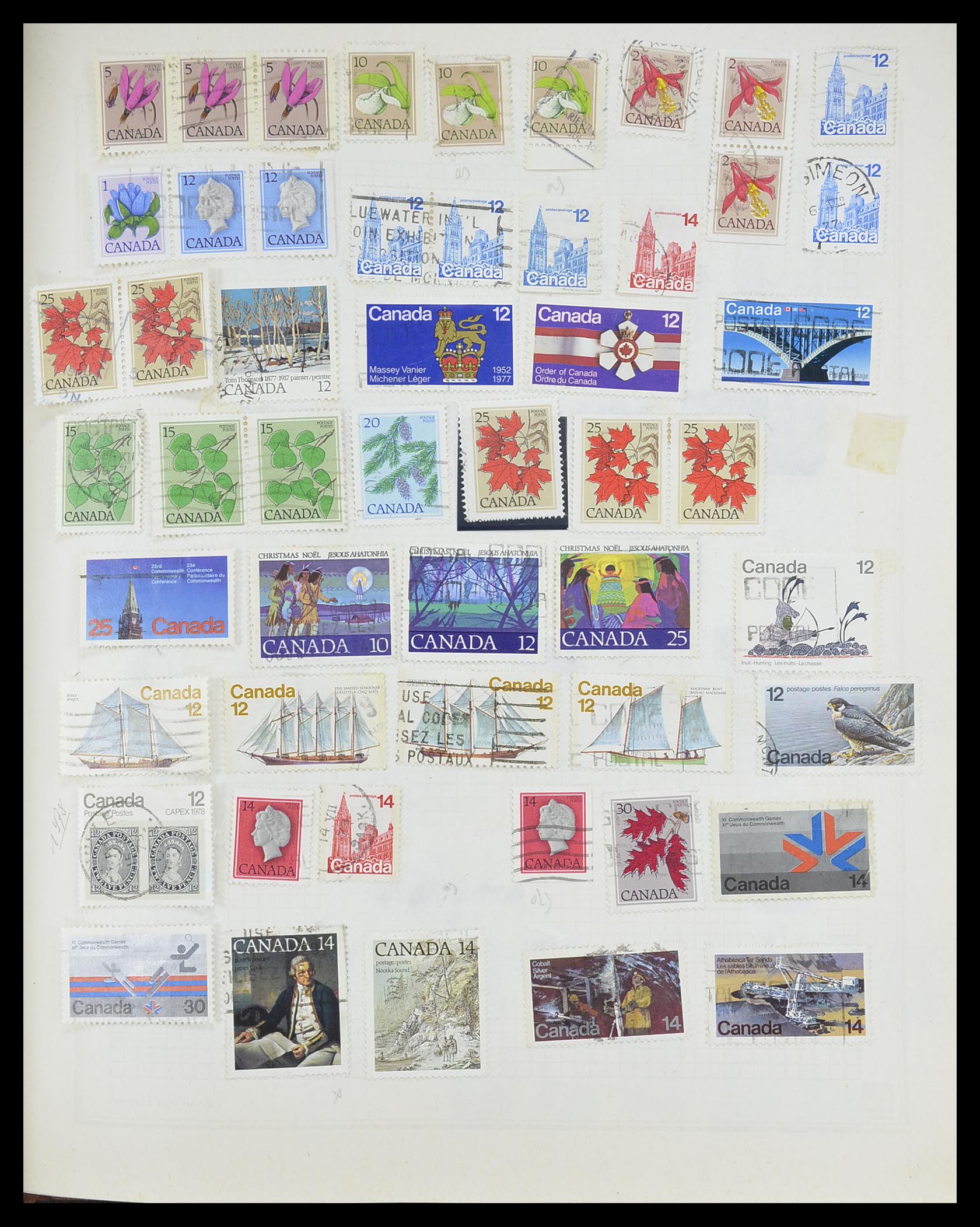 33527 782 - Postzegelverzameling 33527 Wereld 1880-1960.