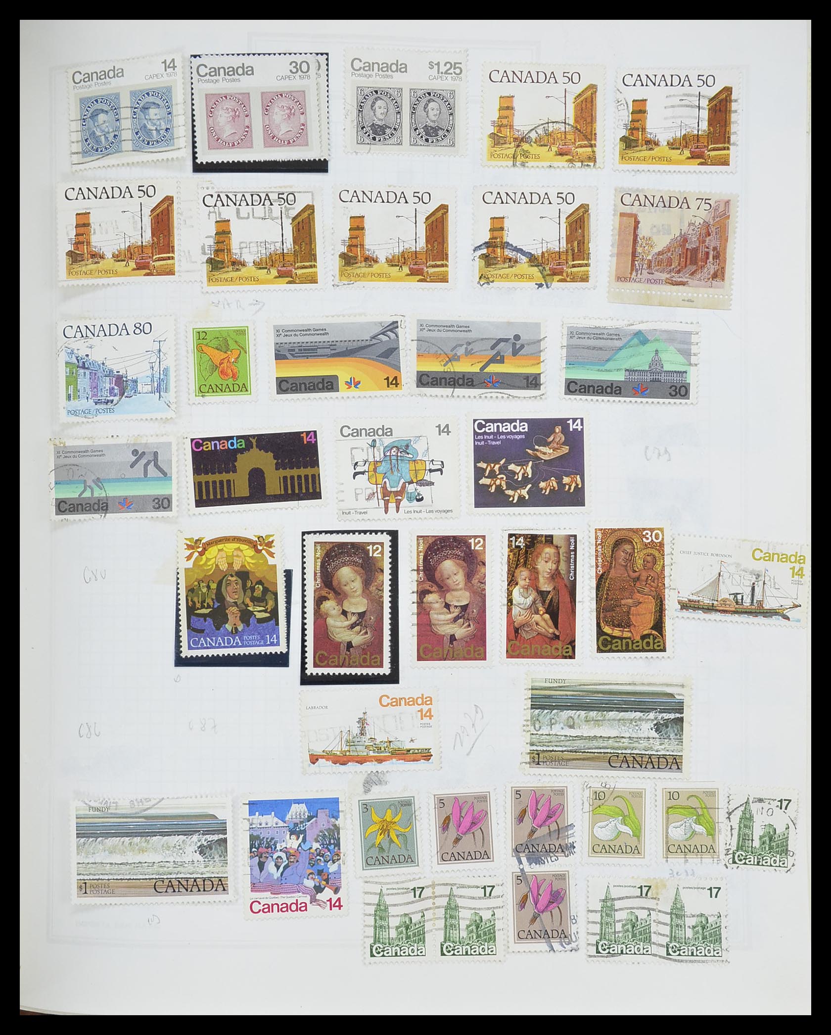 33527 783 - Postzegelverzameling 33527 Wereld 1880-1960.