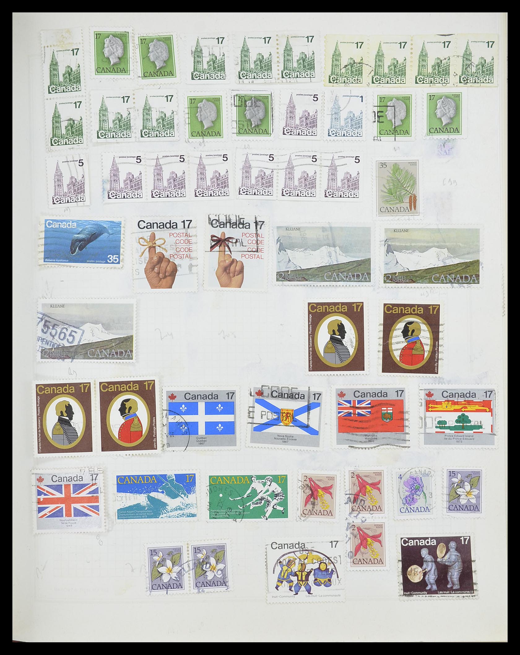 33527 784 - Postzegelverzameling 33527 Wereld 1880-1960.