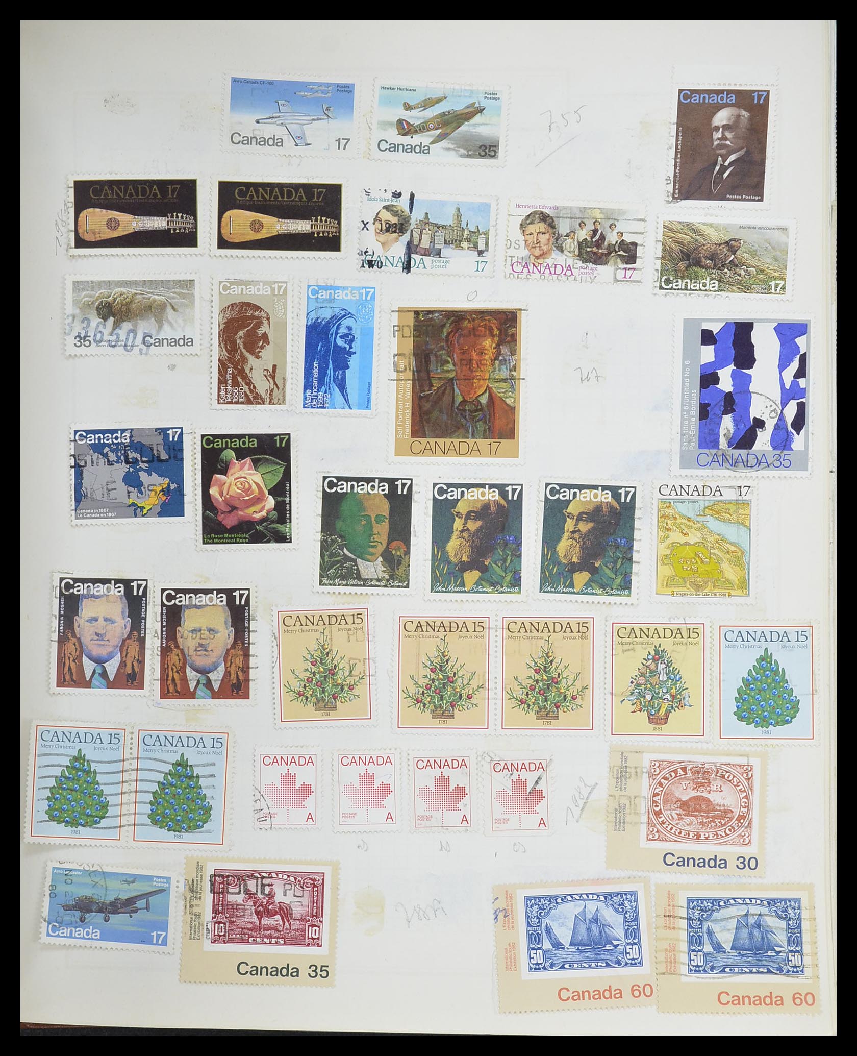 33527 786 - Postzegelverzameling 33527 Wereld 1880-1960.