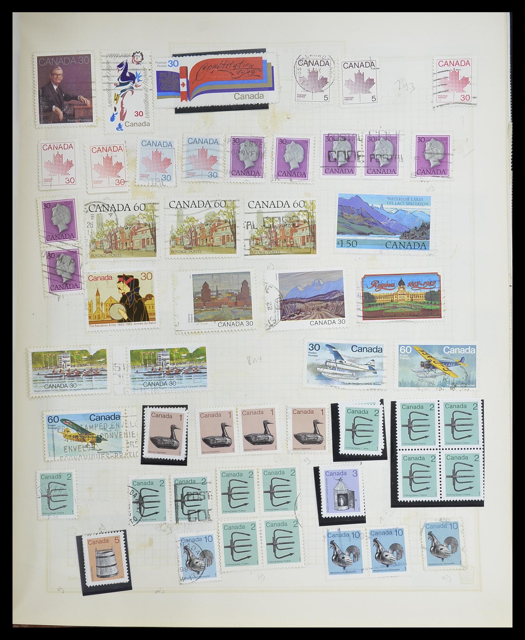 33527 787 - Postzegelverzameling 33527 Wereld 1880-1960.