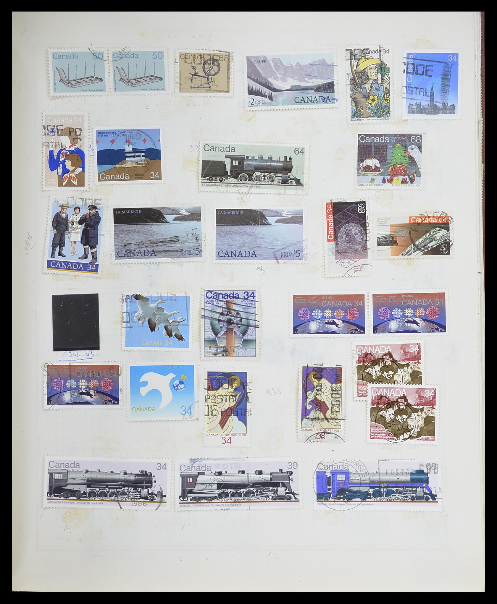 33527 790 - Postzegelverzameling 33527 Wereld 1880-1960.