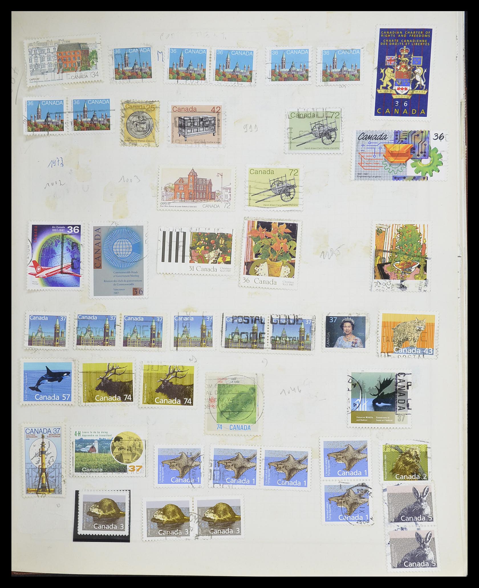 33527 791 - Postzegelverzameling 33527 Wereld 1880-1960.