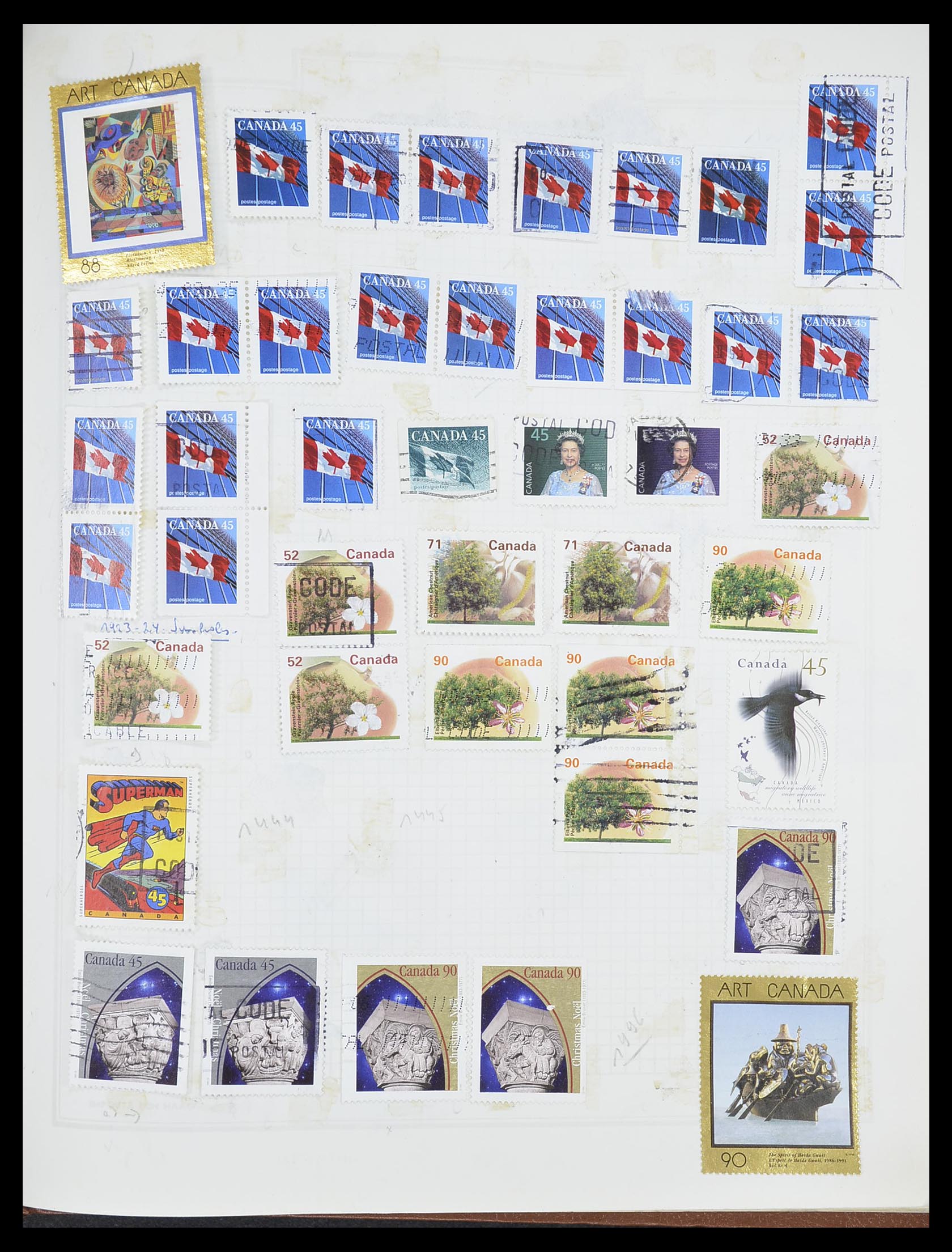 33527 798 - Postzegelverzameling 33527 Wereld 1880-1960.