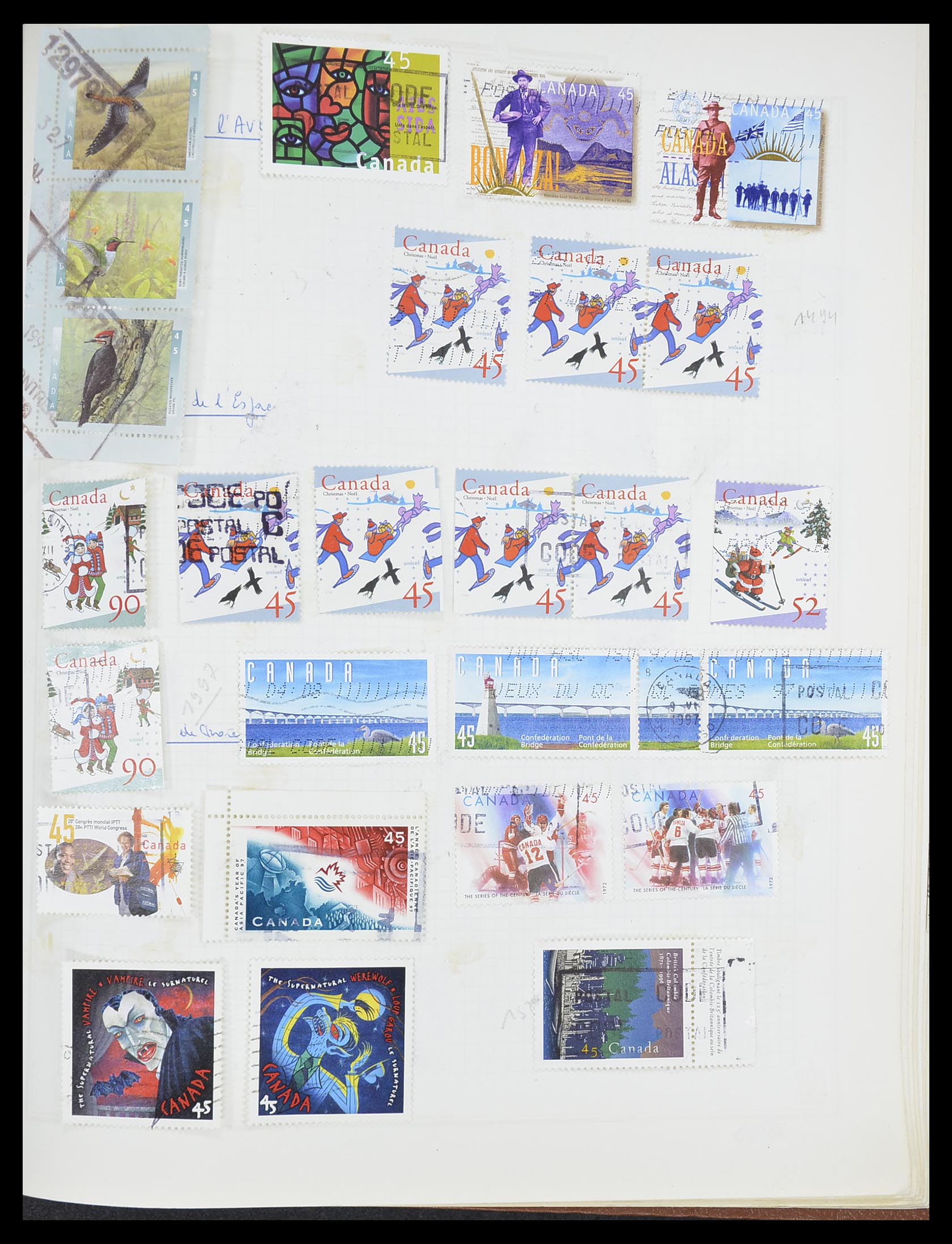 33527 799 - Postzegelverzameling 33527 Wereld 1880-1960.