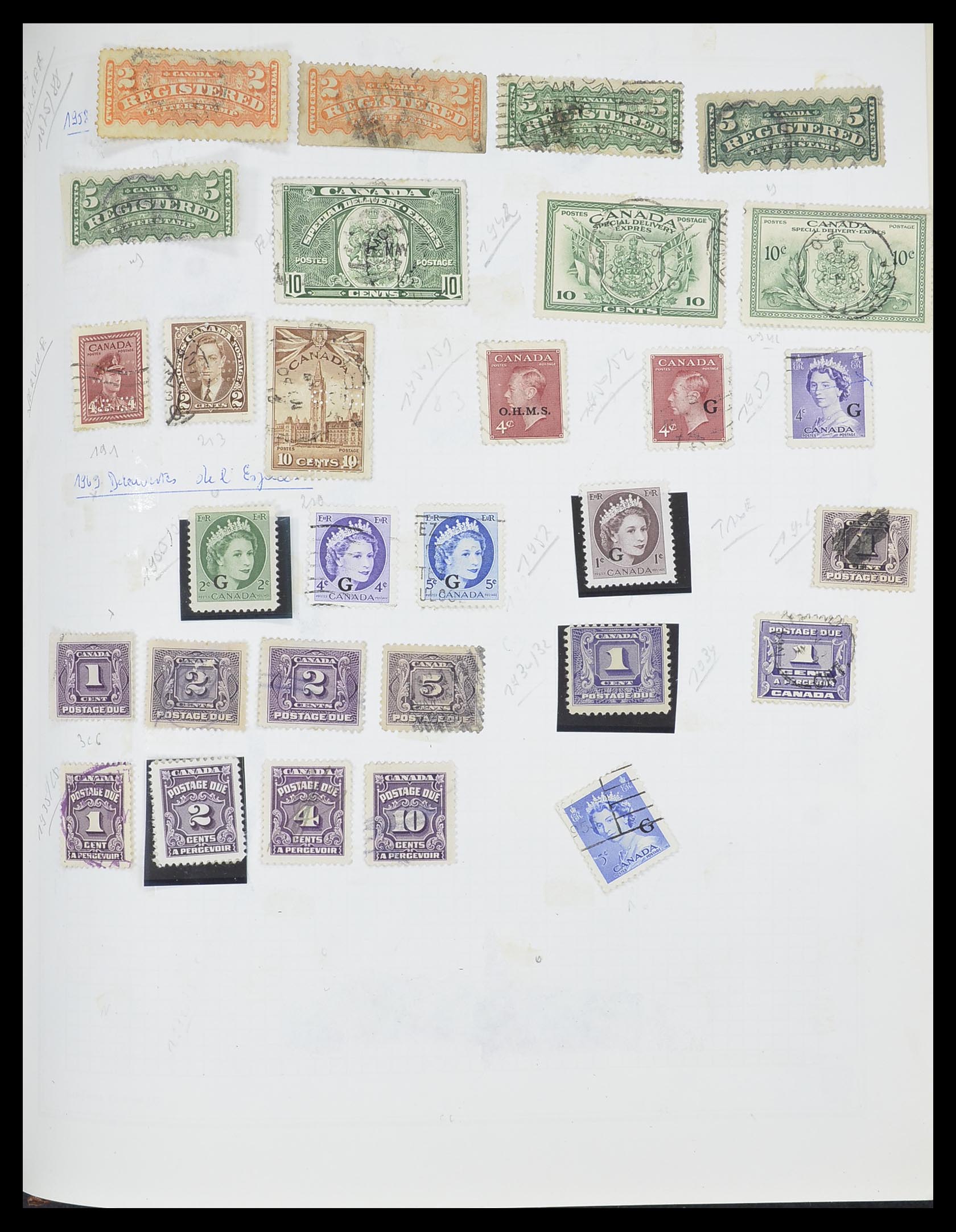 33527 804 - Postzegelverzameling 33527 Wereld 1880-1960.