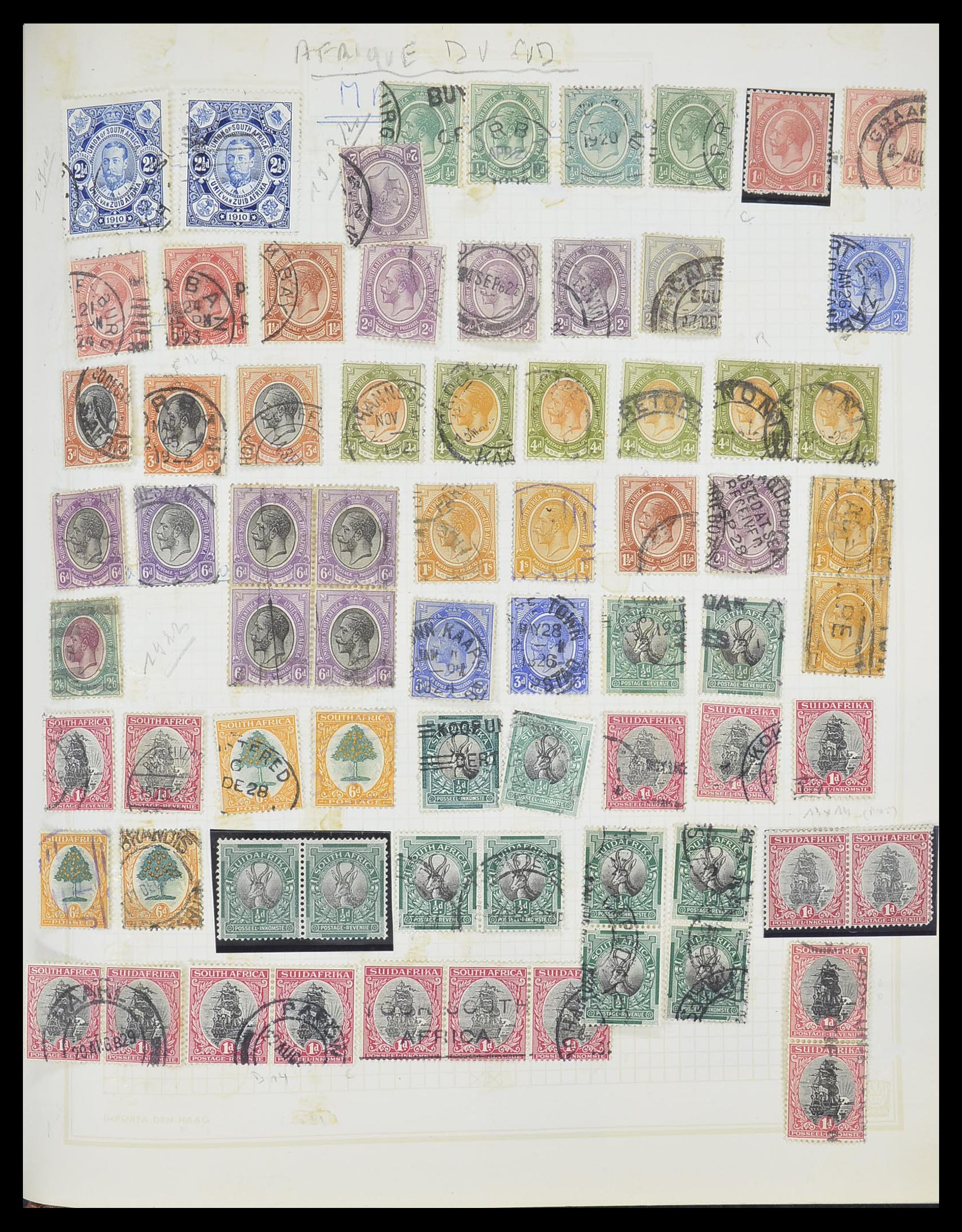 33527 805 - Postzegelverzameling 33527 Wereld 1880-1960.