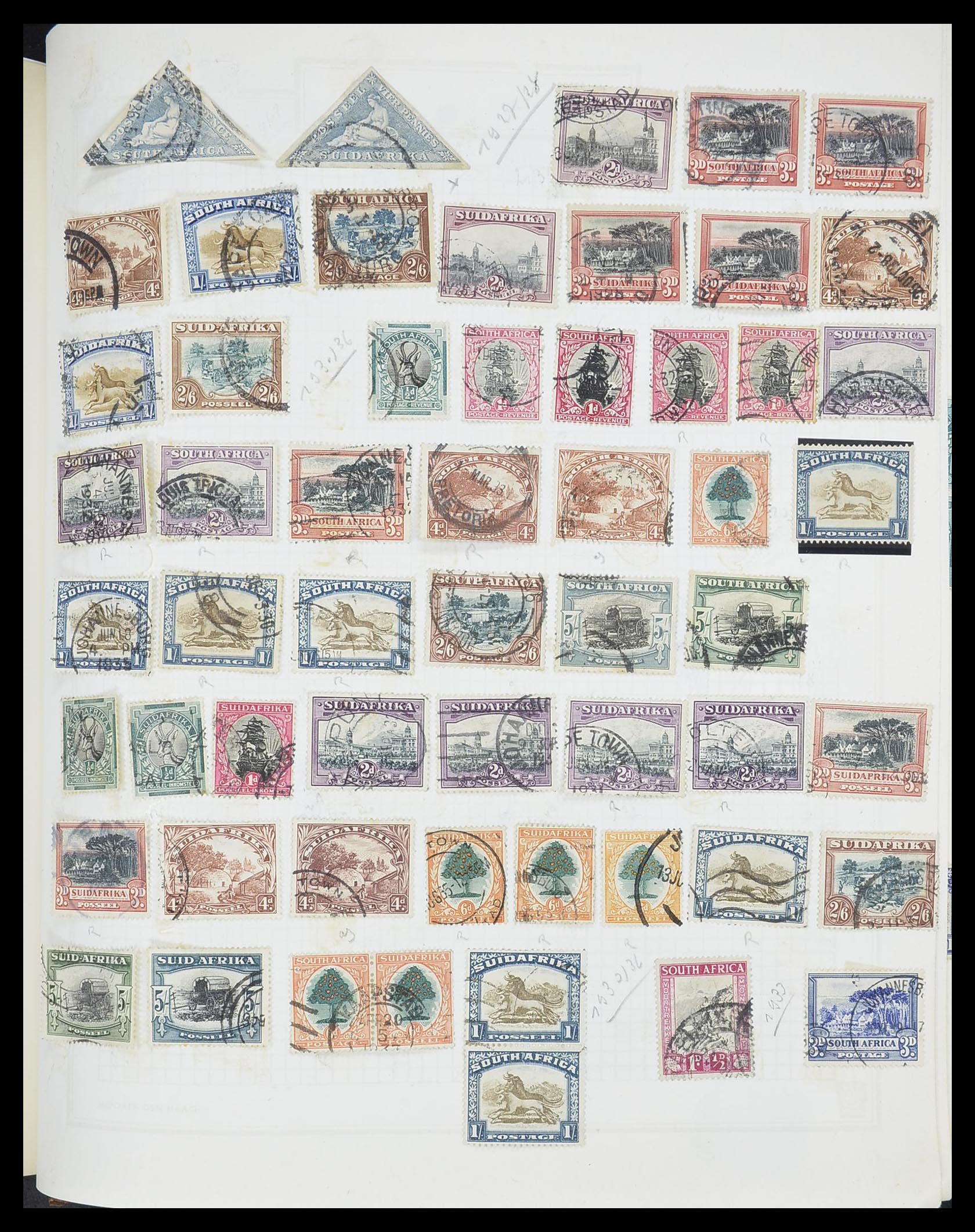 33527 806 - Postzegelverzameling 33527 Wereld 1880-1960.