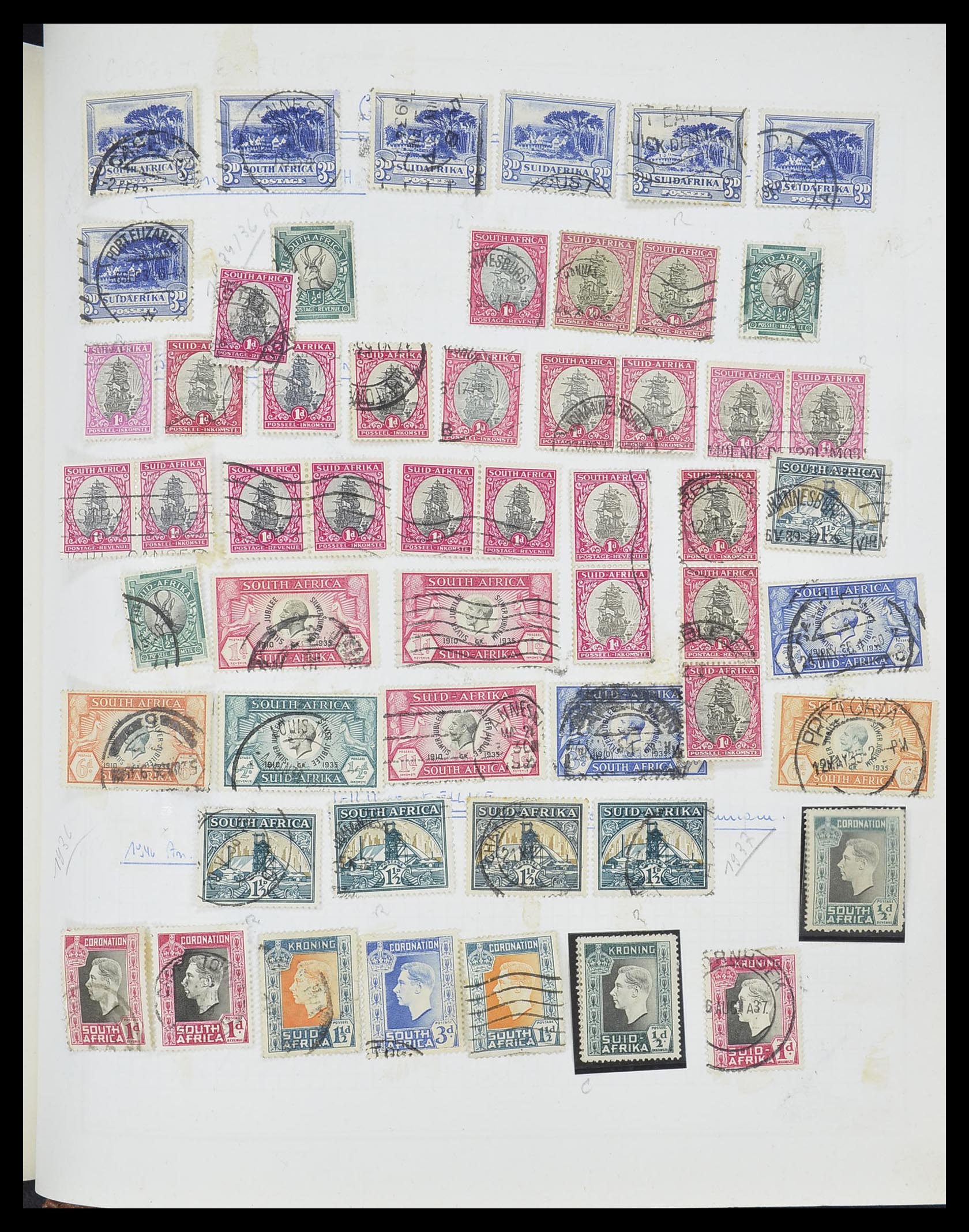 33527 807 - Postzegelverzameling 33527 Wereld 1880-1960.