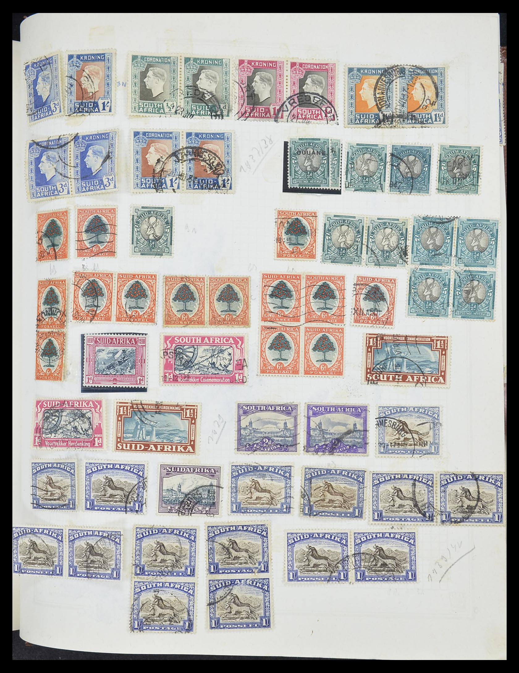 33527 808 - Postzegelverzameling 33527 Wereld 1880-1960.