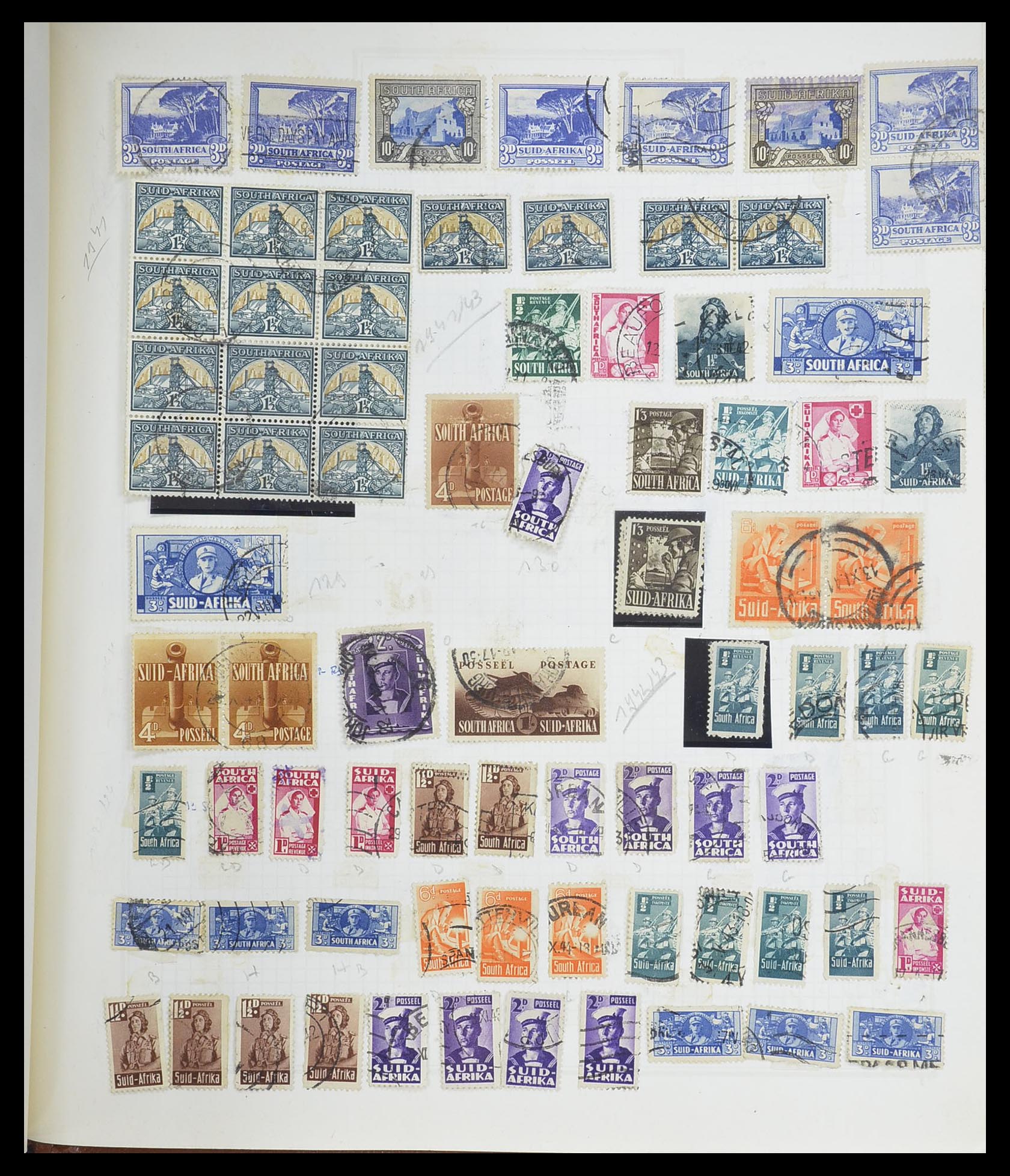 33527 809 - Postzegelverzameling 33527 Wereld 1880-1960.