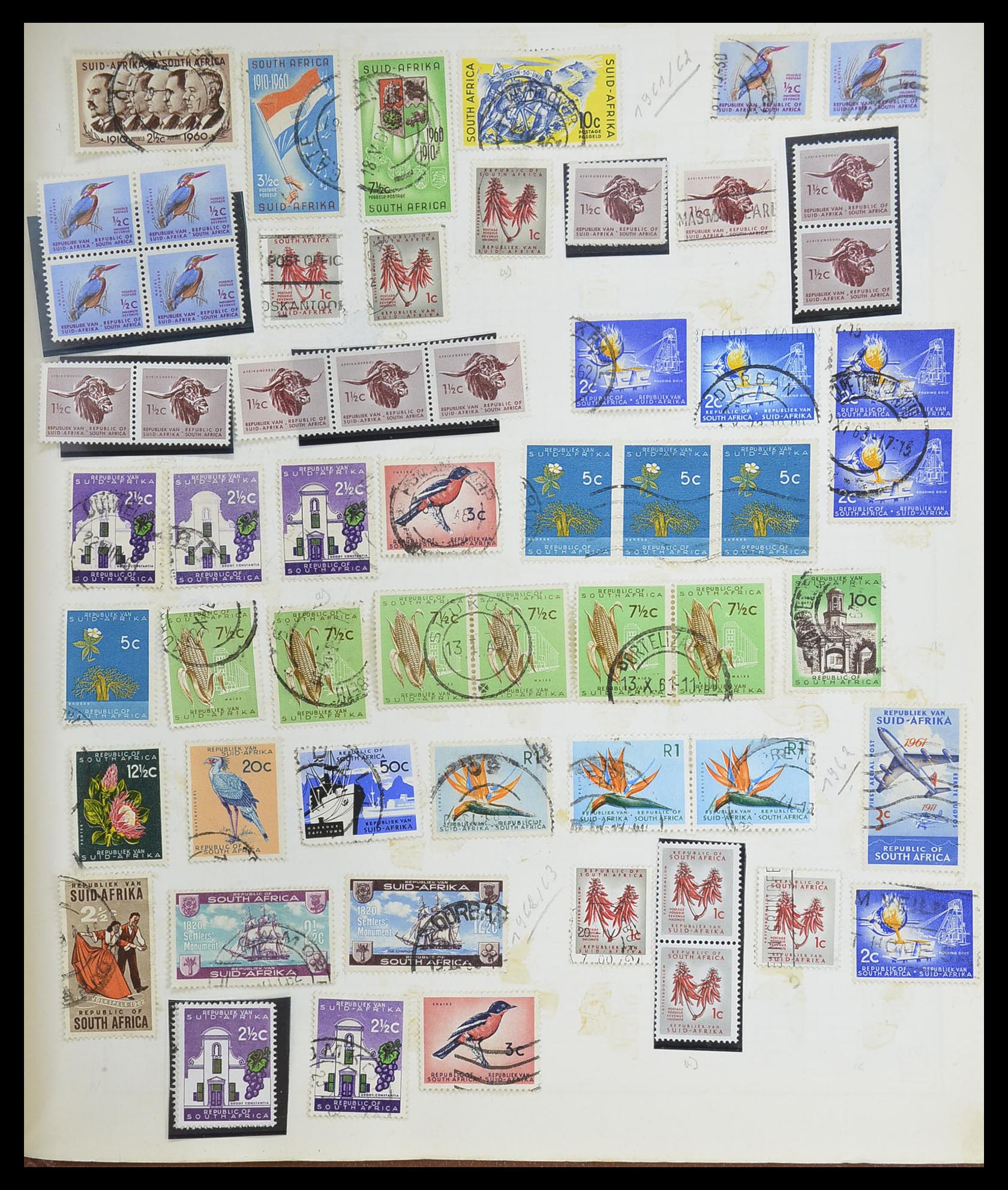 33527 814 - Postzegelverzameling 33527 Wereld 1880-1960.