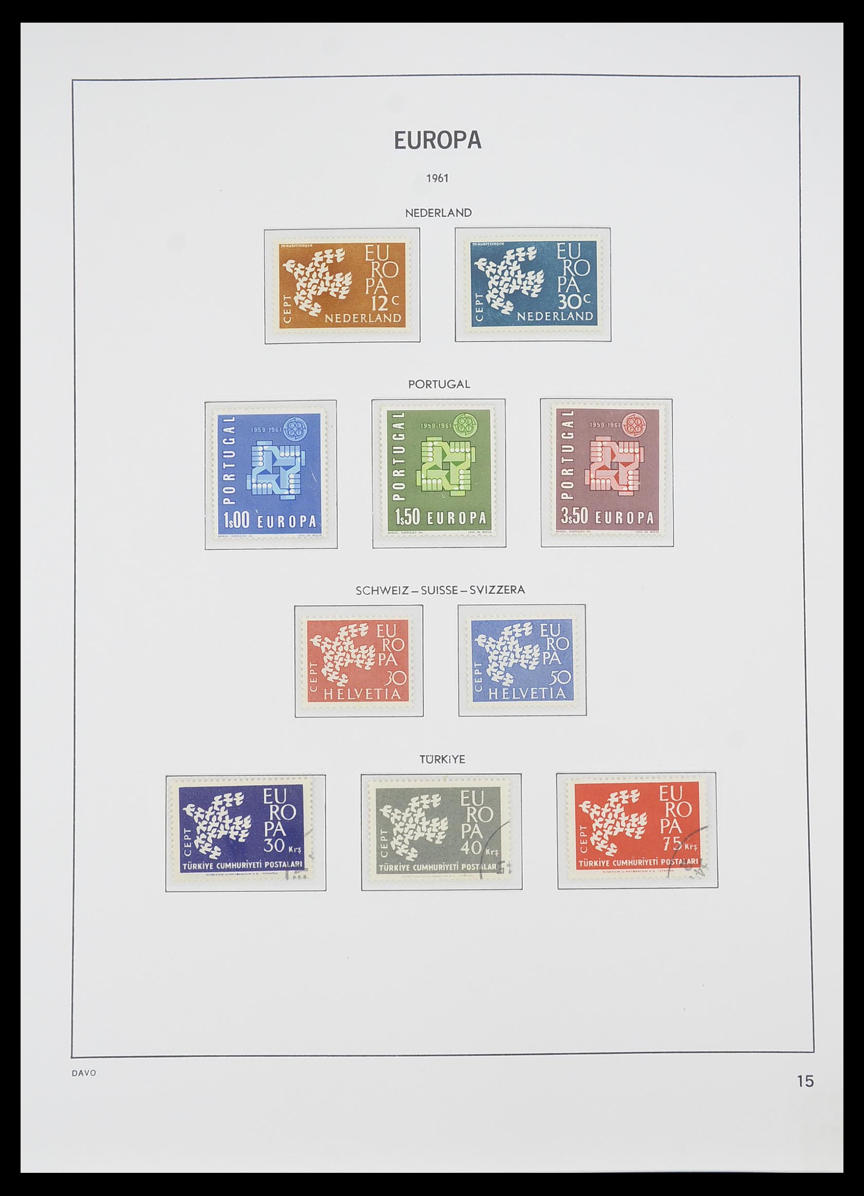 33530 015 - Stamp collection 33530 Europa CEPT 1949-2013.