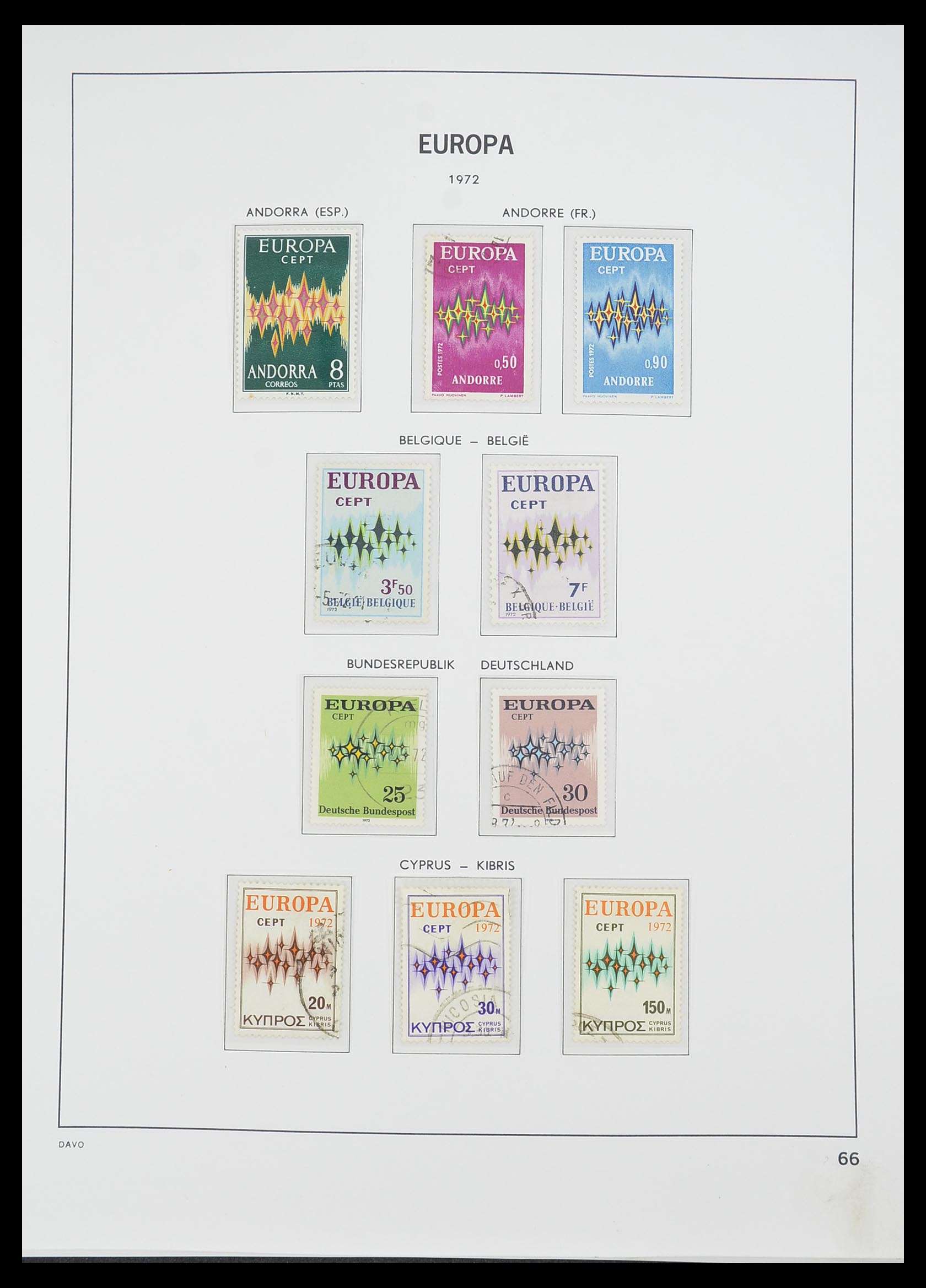 33530 065 - Postzegelverzameling 33530 Europa CEPT 1949-2013.