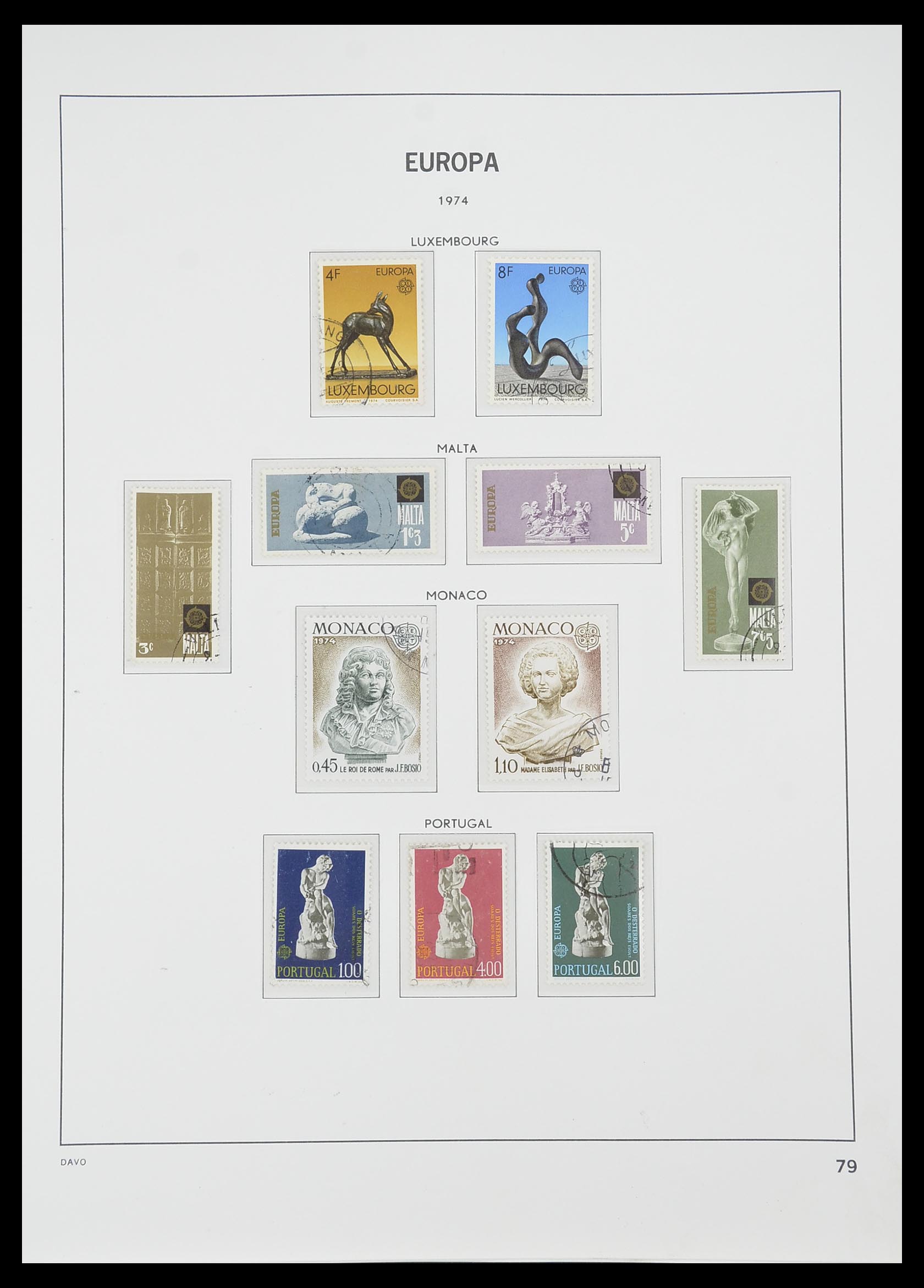 33530 078 - Postzegelverzameling 33530 Europa CEPT 1949-2013.