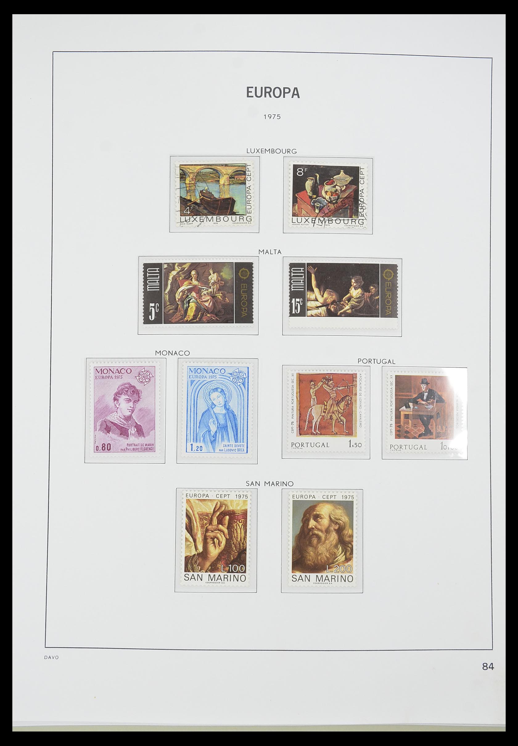 33530 083 - Postzegelverzameling 33530 Europa CEPT 1949-2013.