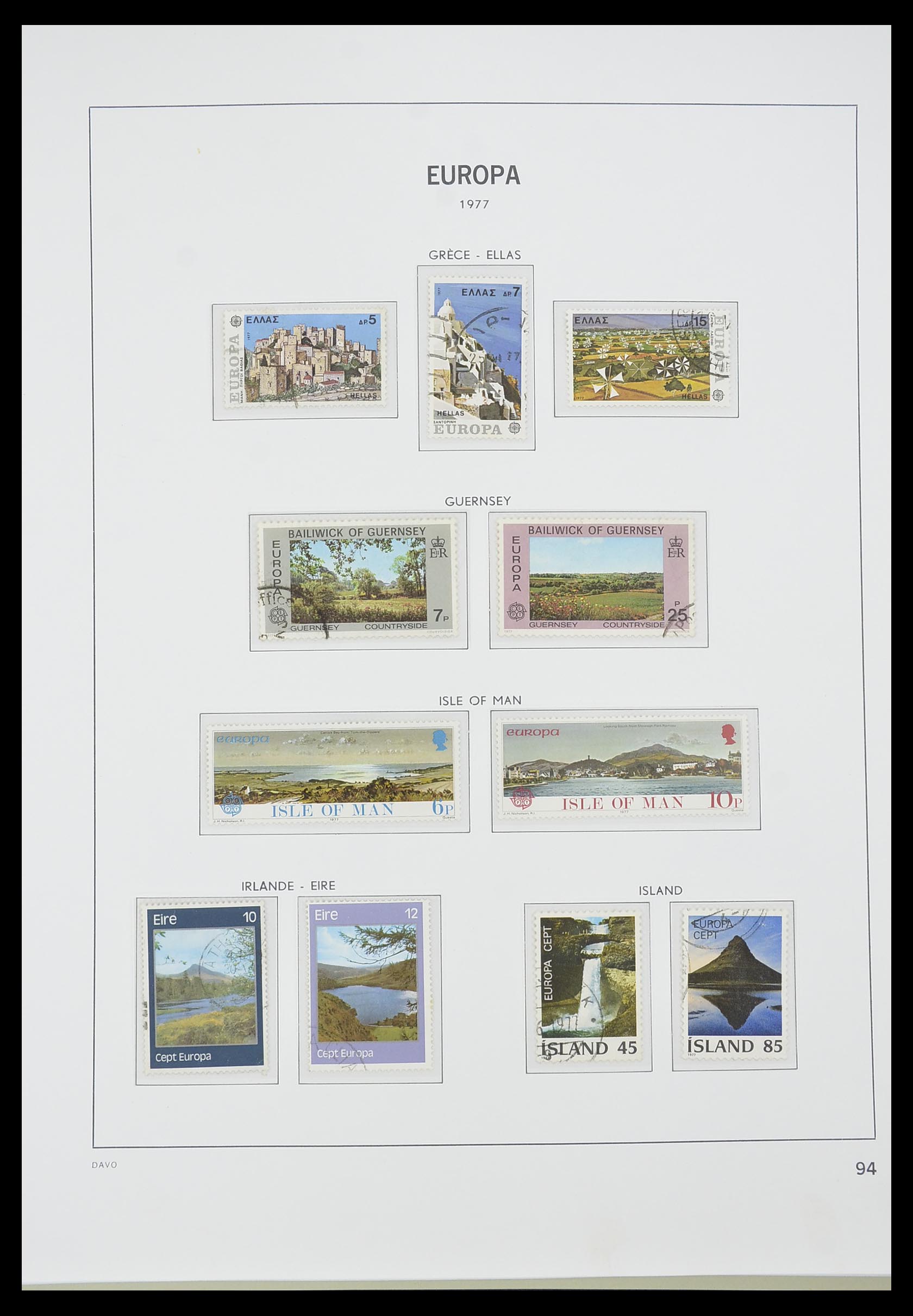 33530 094 - Postzegelverzameling 33530 Europa CEPT 1949-2013.