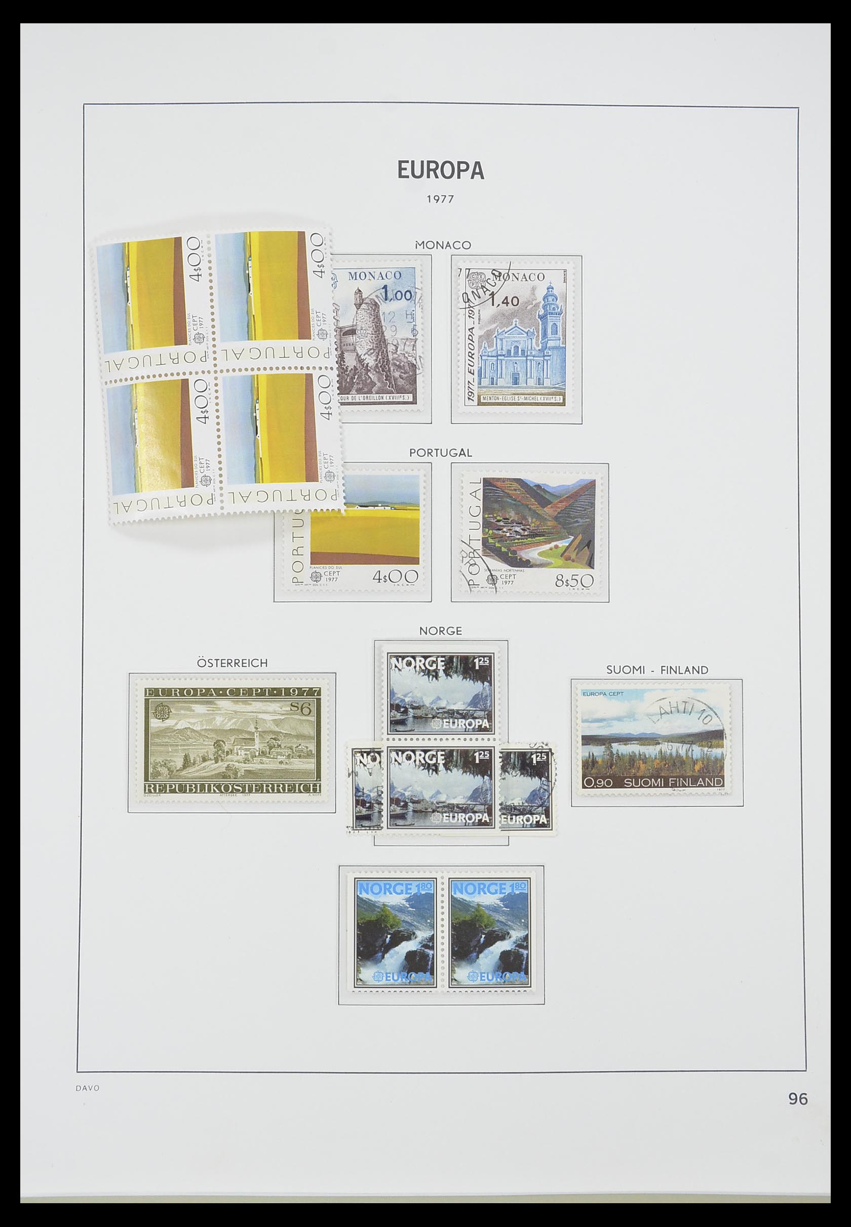 33530 096 - Postzegelverzameling 33530 Europa CEPT 1949-2013.