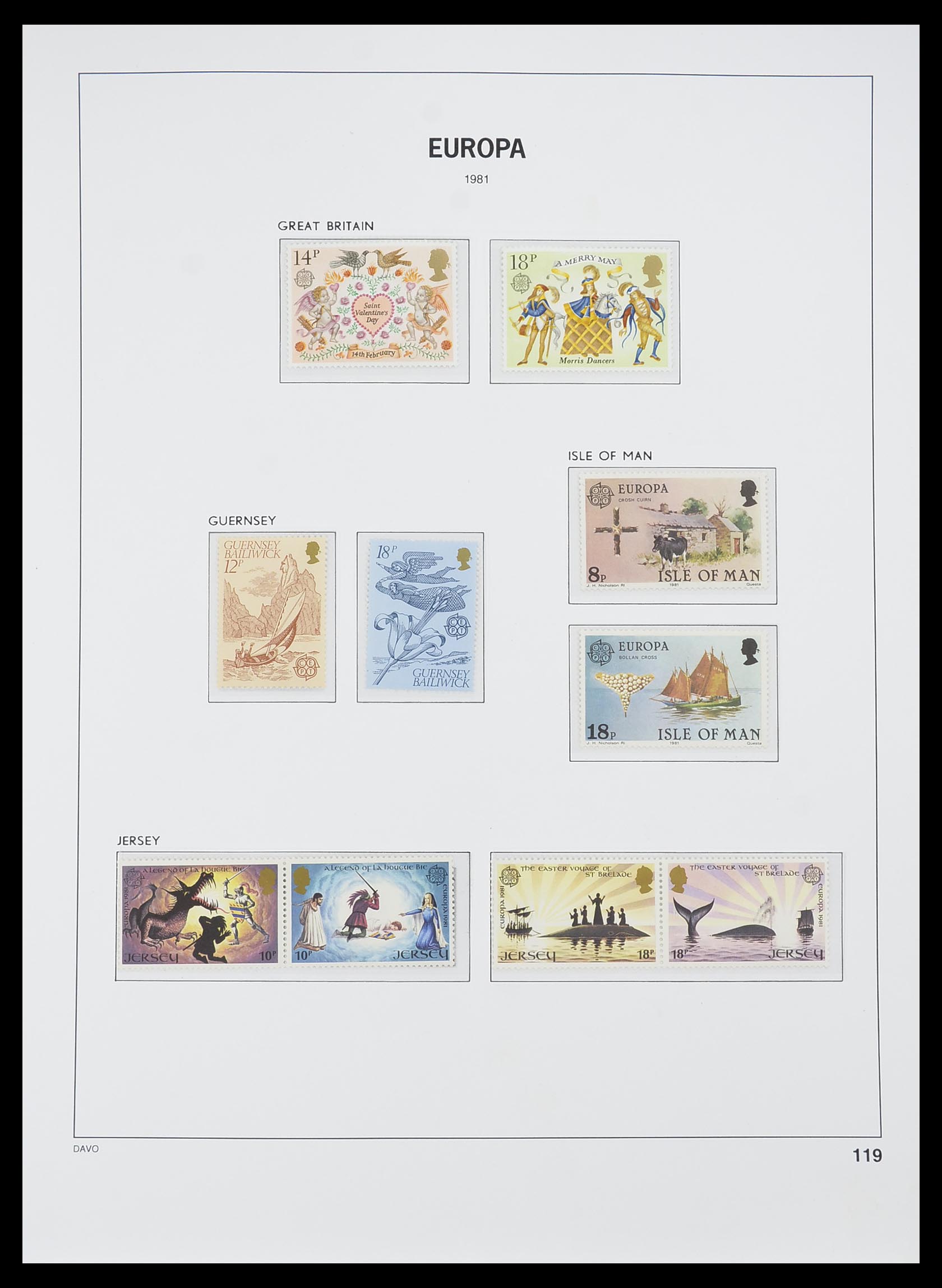 33530 122 - Postzegelverzameling 33530 Europa CEPT 1949-2013.