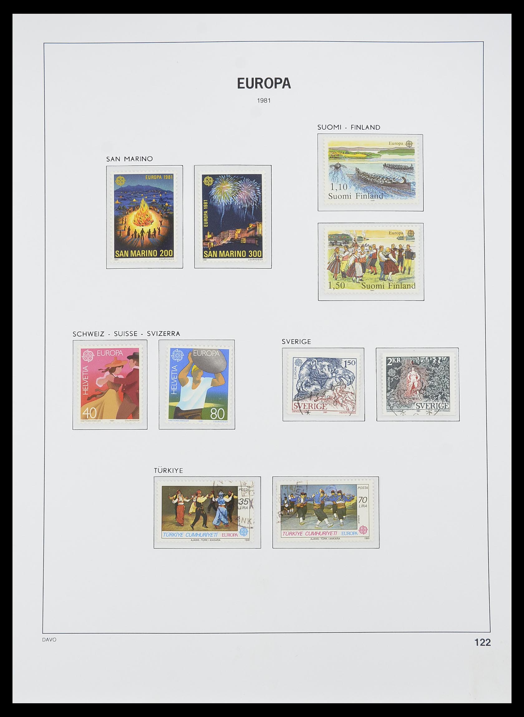 33530 126 - Postzegelverzameling 33530 Europa CEPT 1949-2013.