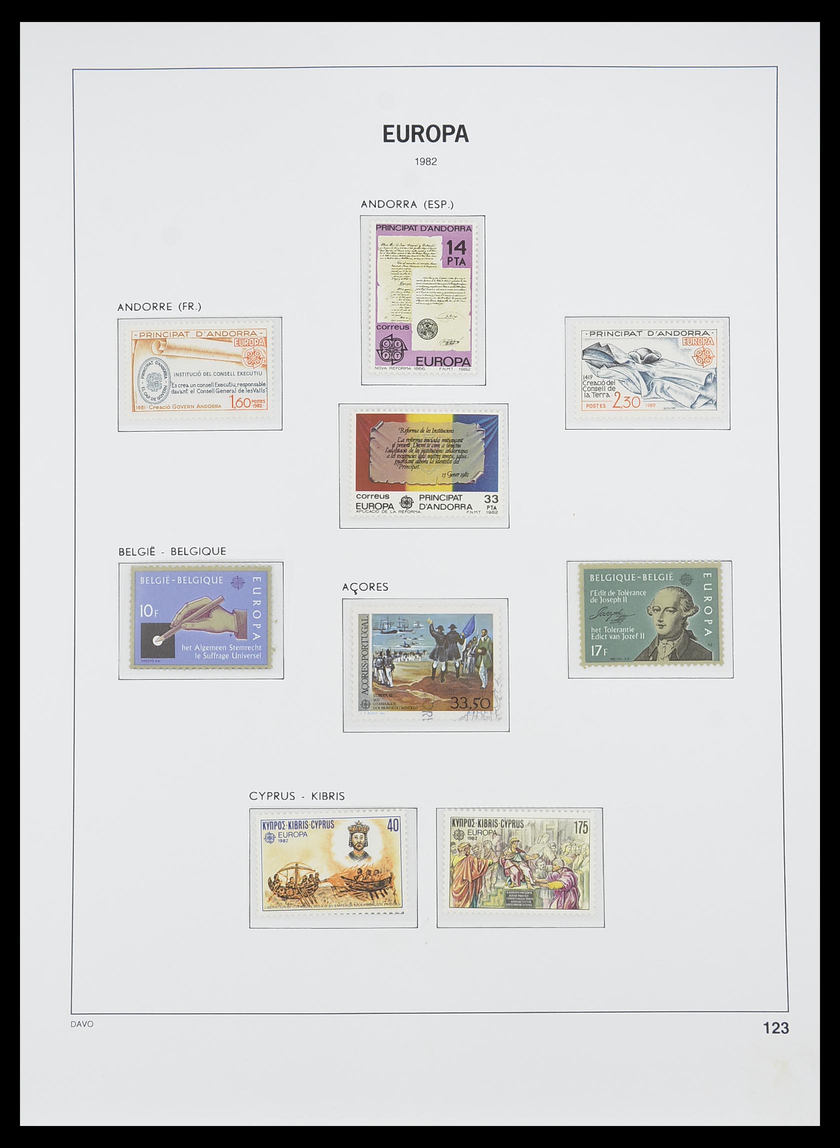 33530 127 - Postzegelverzameling 33530 Europa CEPT 1949-2013.