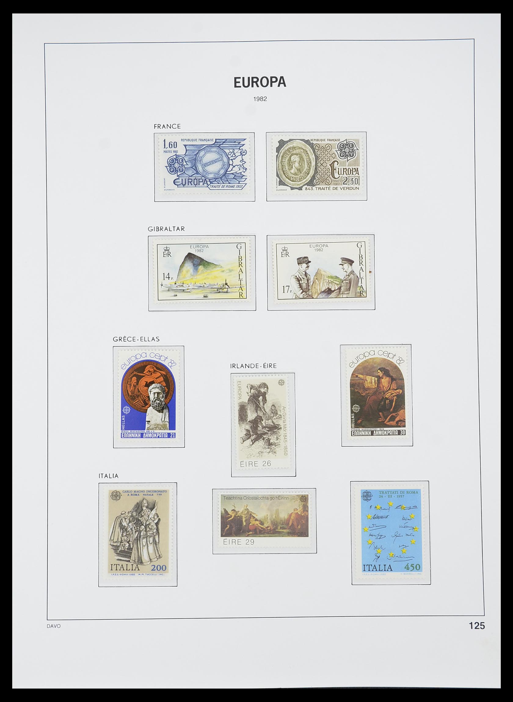 33530 131 - Postzegelverzameling 33530 Europa CEPT 1949-2013.