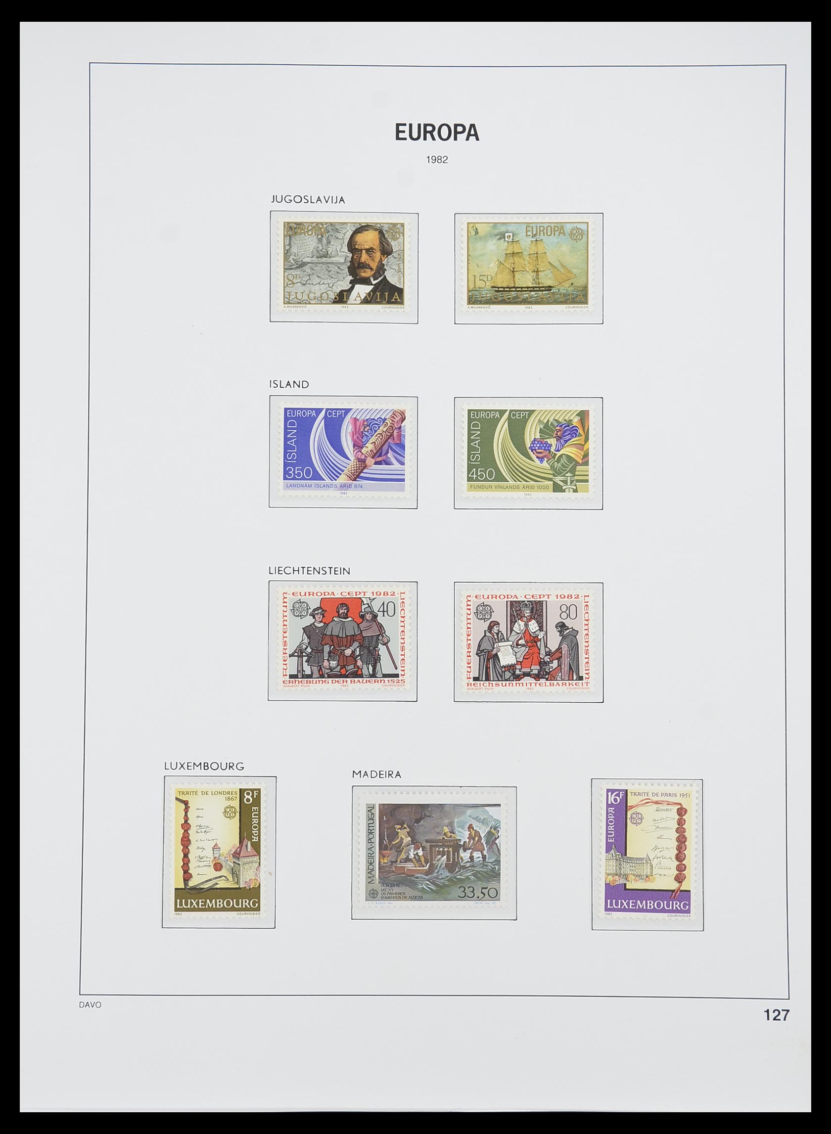33530 134 - Postzegelverzameling 33530 Europa CEPT 1949-2013.
