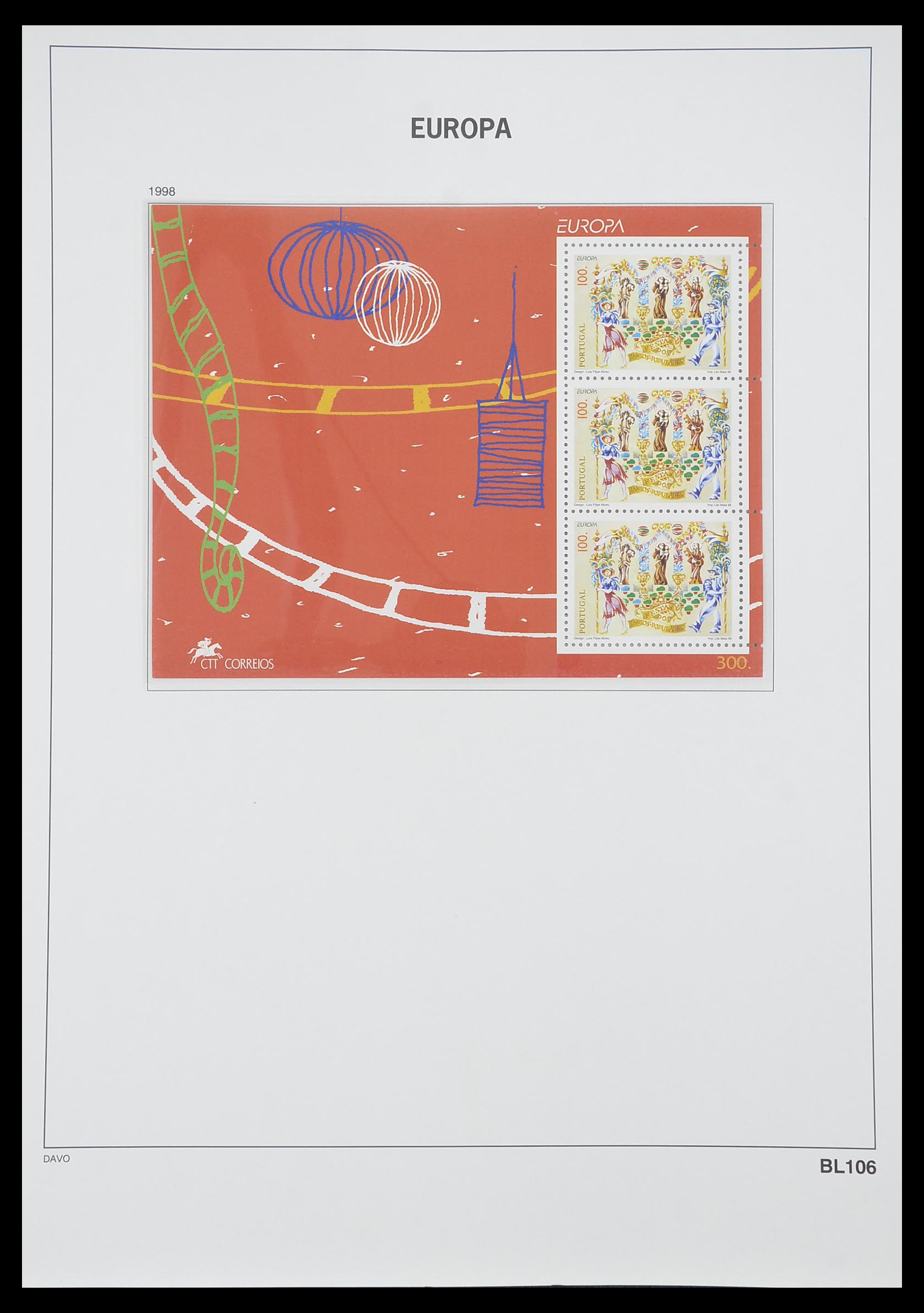 33530 691 - Stamp collection 33530 Europa CEPT 1949-2013.