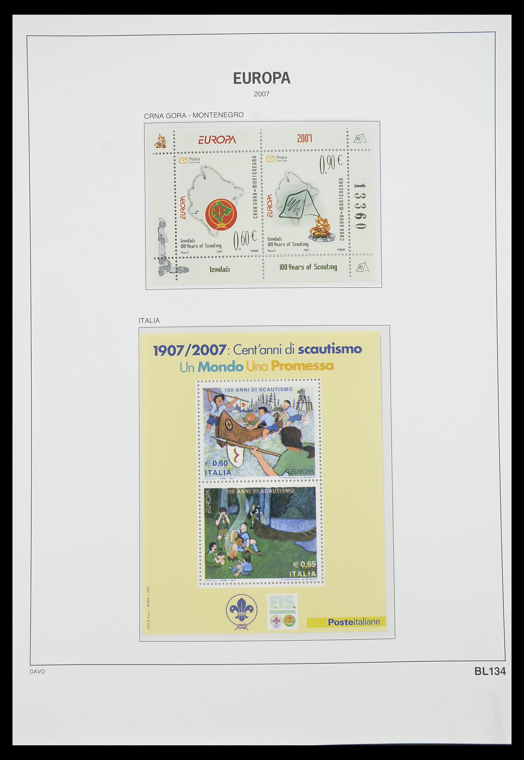 33530 719 - Postzegelverzameling 33530 Europa CEPT 1949-2013.