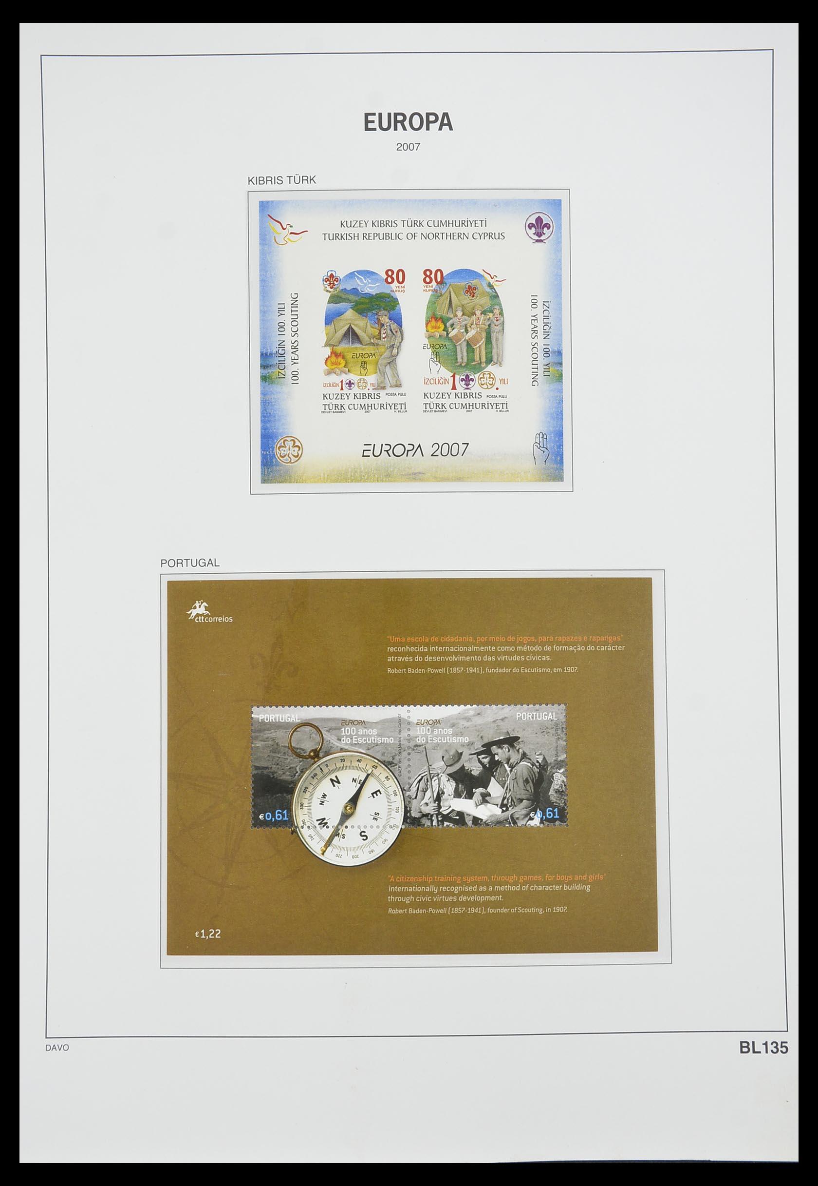 33530 720 - Postzegelverzameling 33530 Europa CEPT 1949-2013.