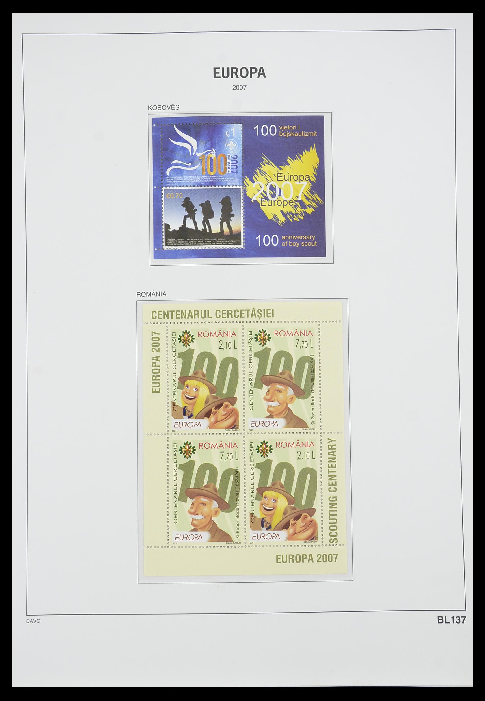 33530 722 - Postzegelverzameling 33530 Europa CEPT 1949-2013.