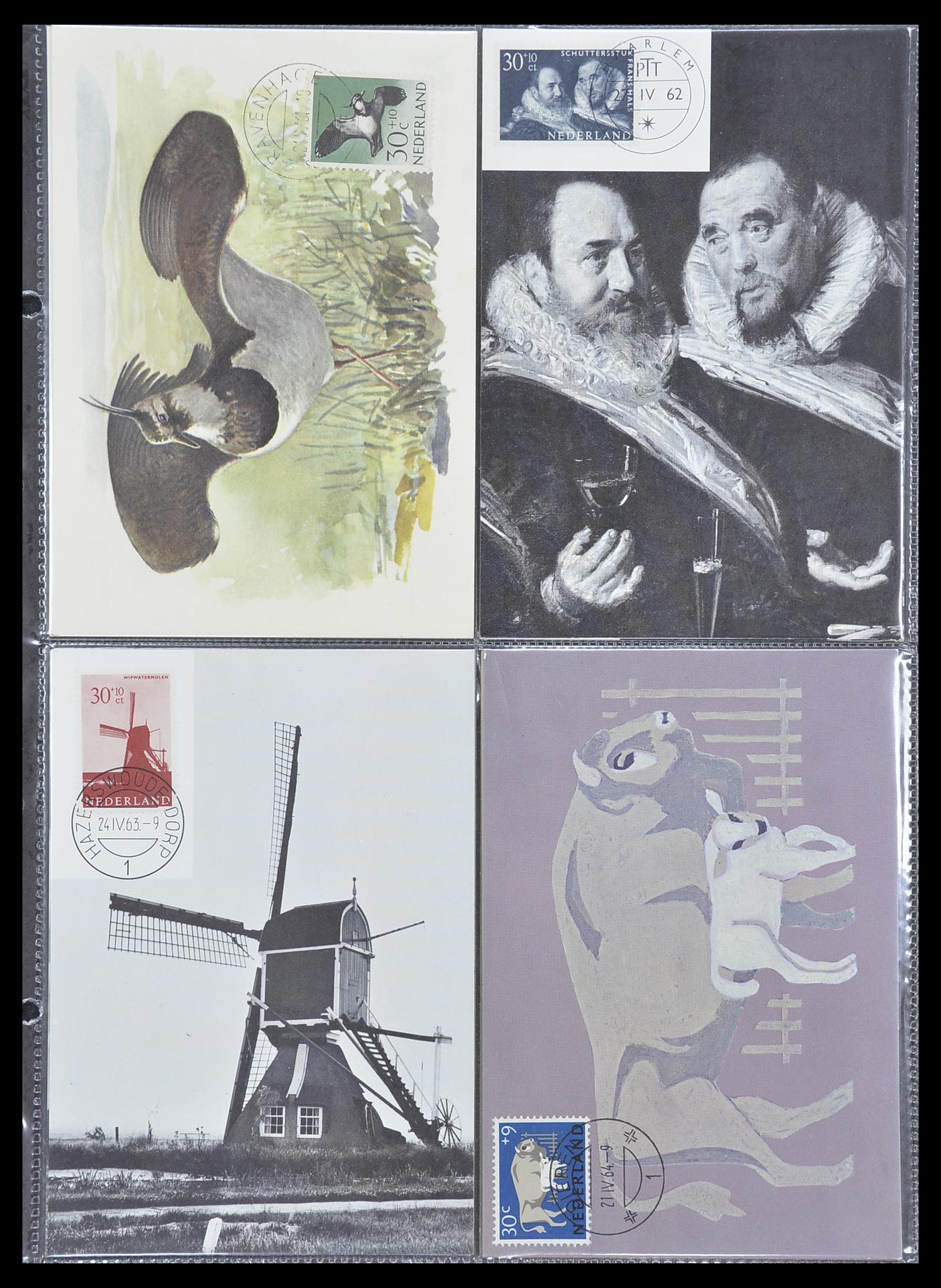 33531 014 - Postzegelverzameling 33531 Nederland maximumkaarten 1928(!)-2006.