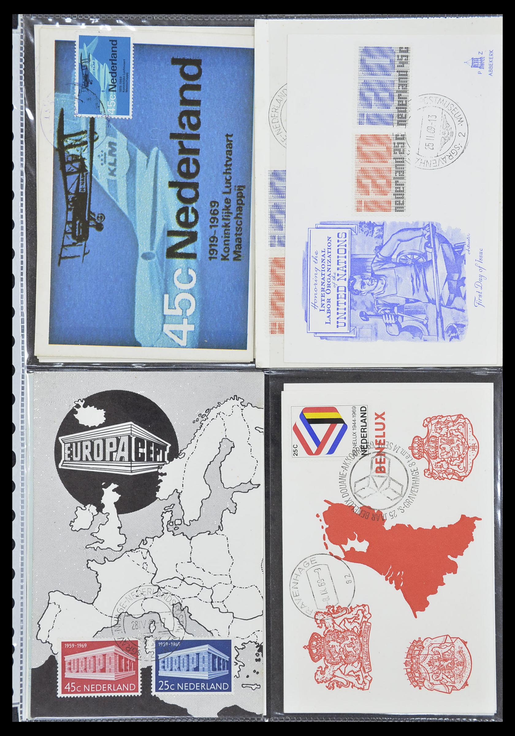 33531 038 - Postzegelverzameling 33531 Nederland maximumkaarten 1928(!)-2006.