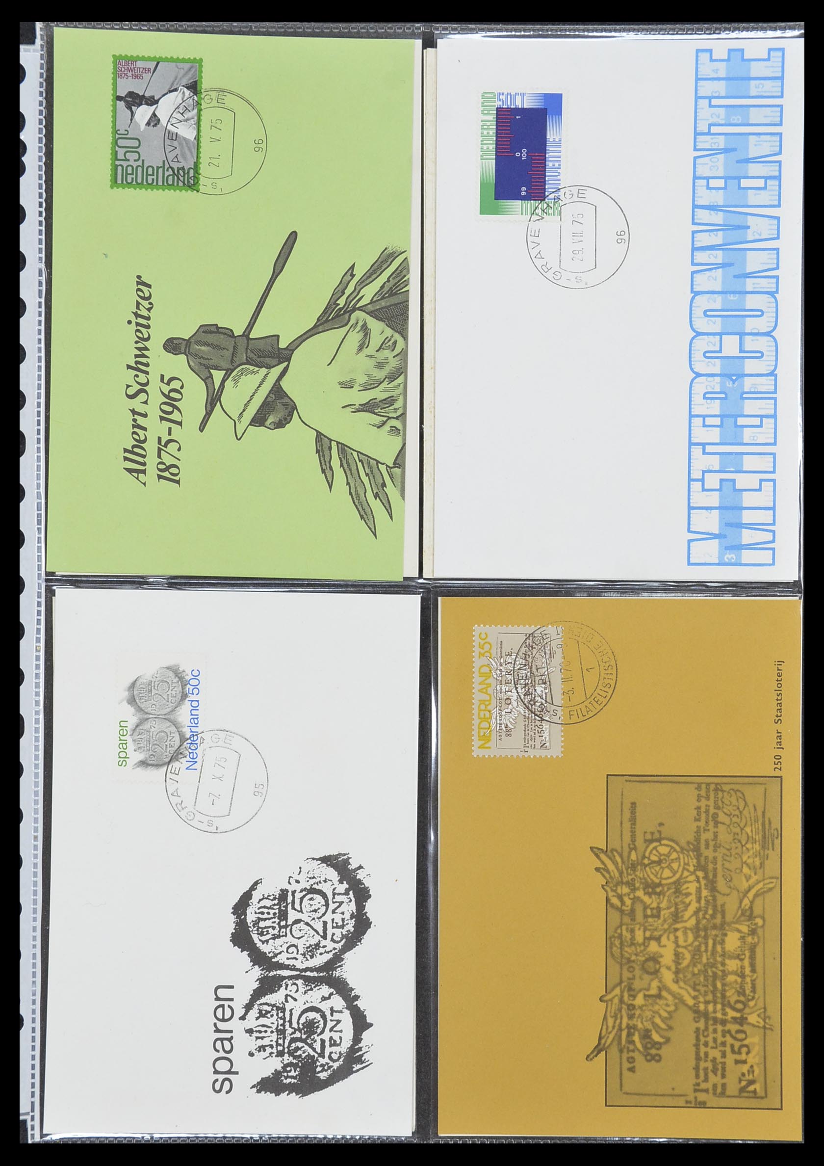 33531 044 - Postzegelverzameling 33531 Nederland maximumkaarten 1928(!)-2006.