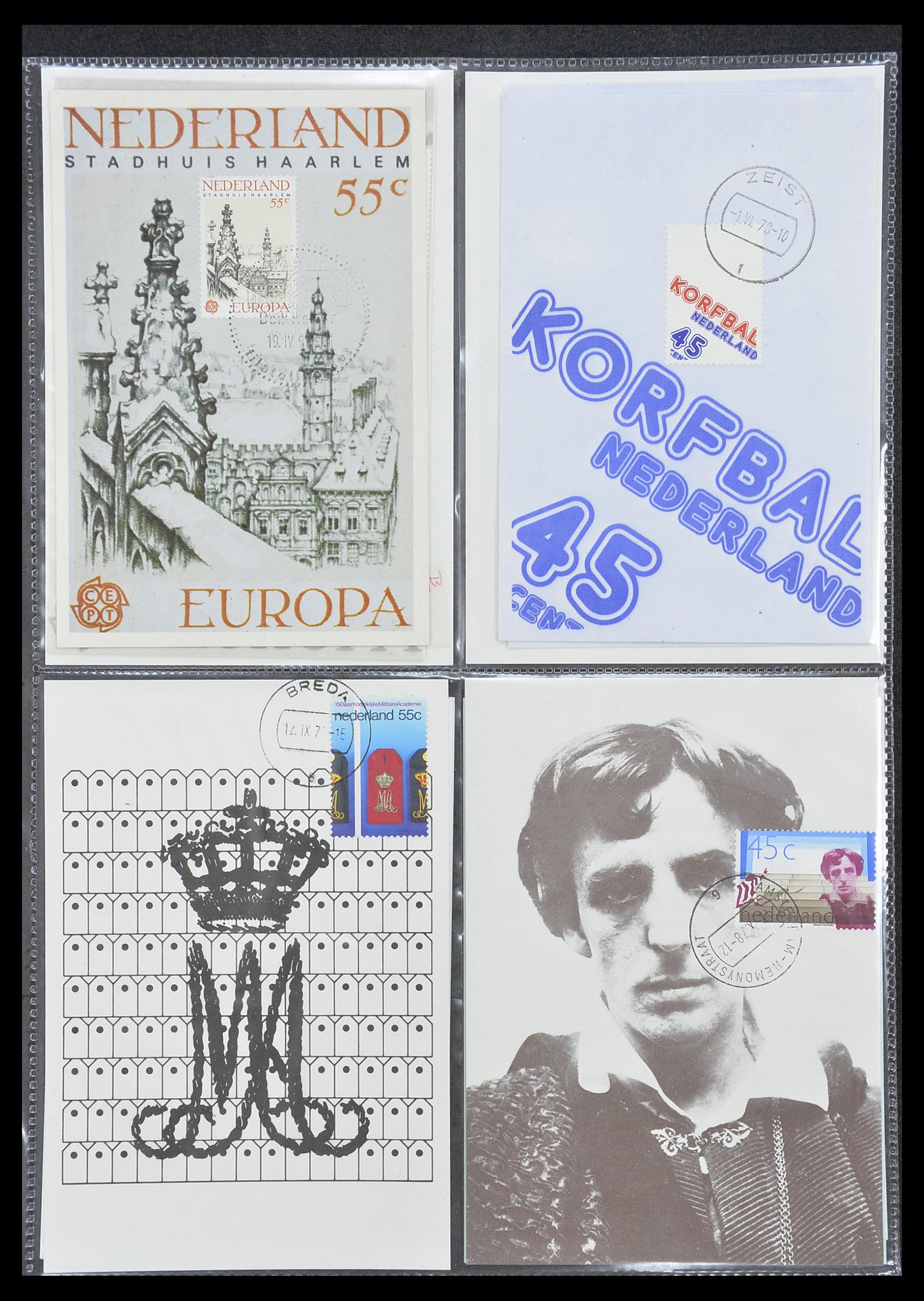 33531 048 - Postzegelverzameling 33531 Nederland maximumkaarten 1928(!)-2006.