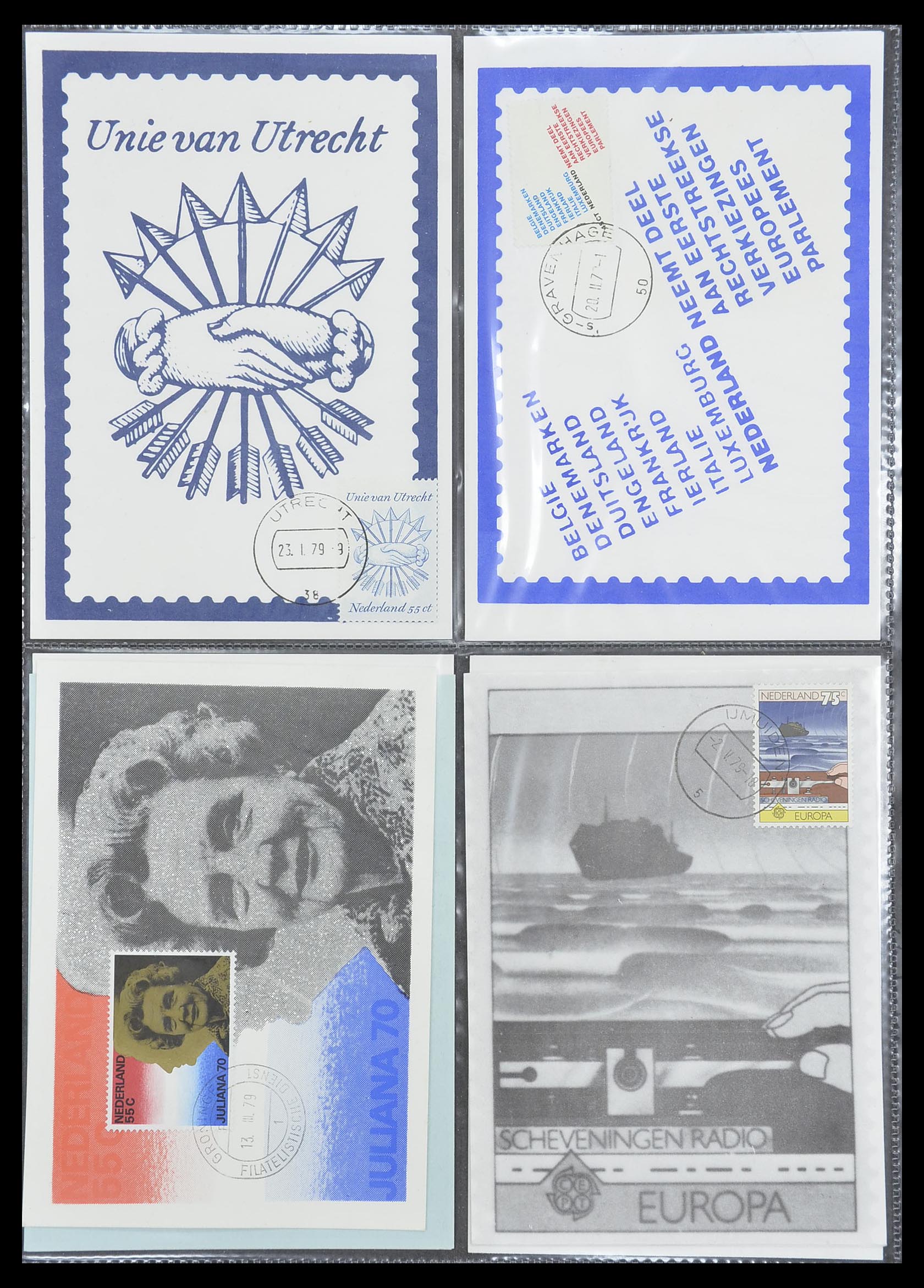 33531 049 - Postzegelverzameling 33531 Nederland maximumkaarten 1928(!)-2006.