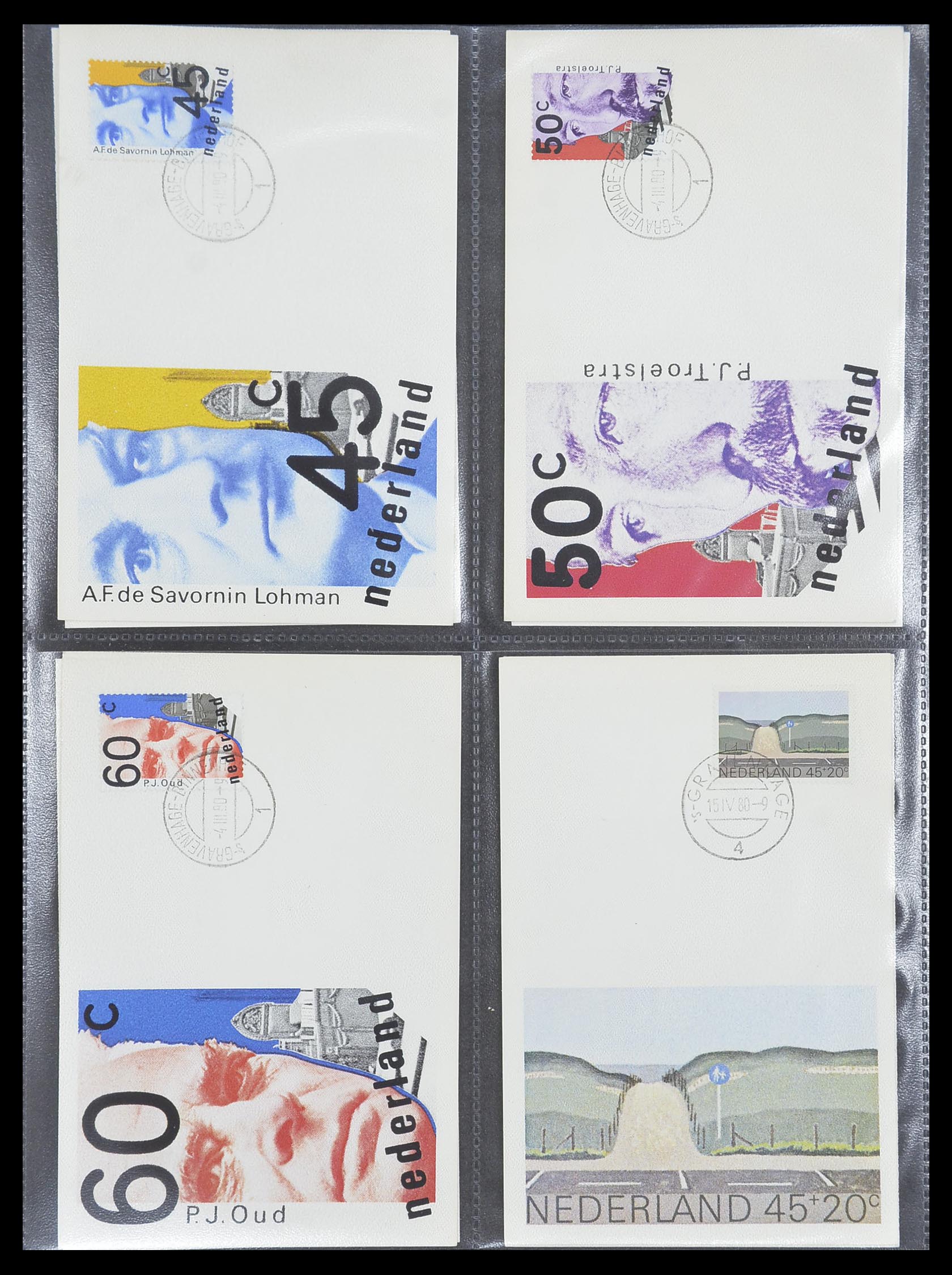 33531 062 - Postzegelverzameling 33531 Nederland maximumkaarten 1928(!)-2006.