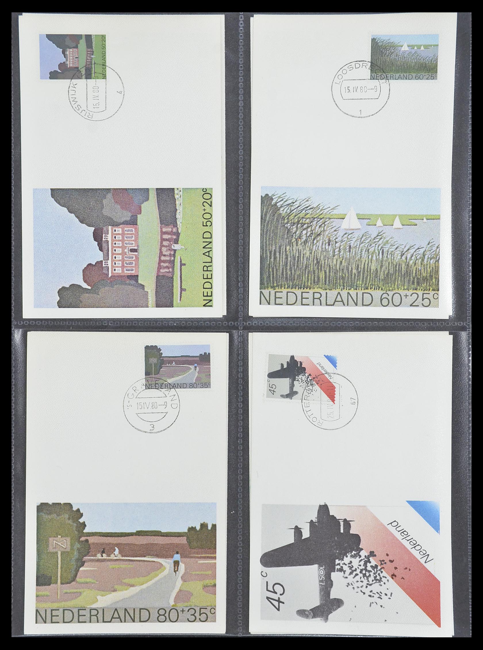 33531 063 - Postzegelverzameling 33531 Nederland maximumkaarten 1928(!)-2006.