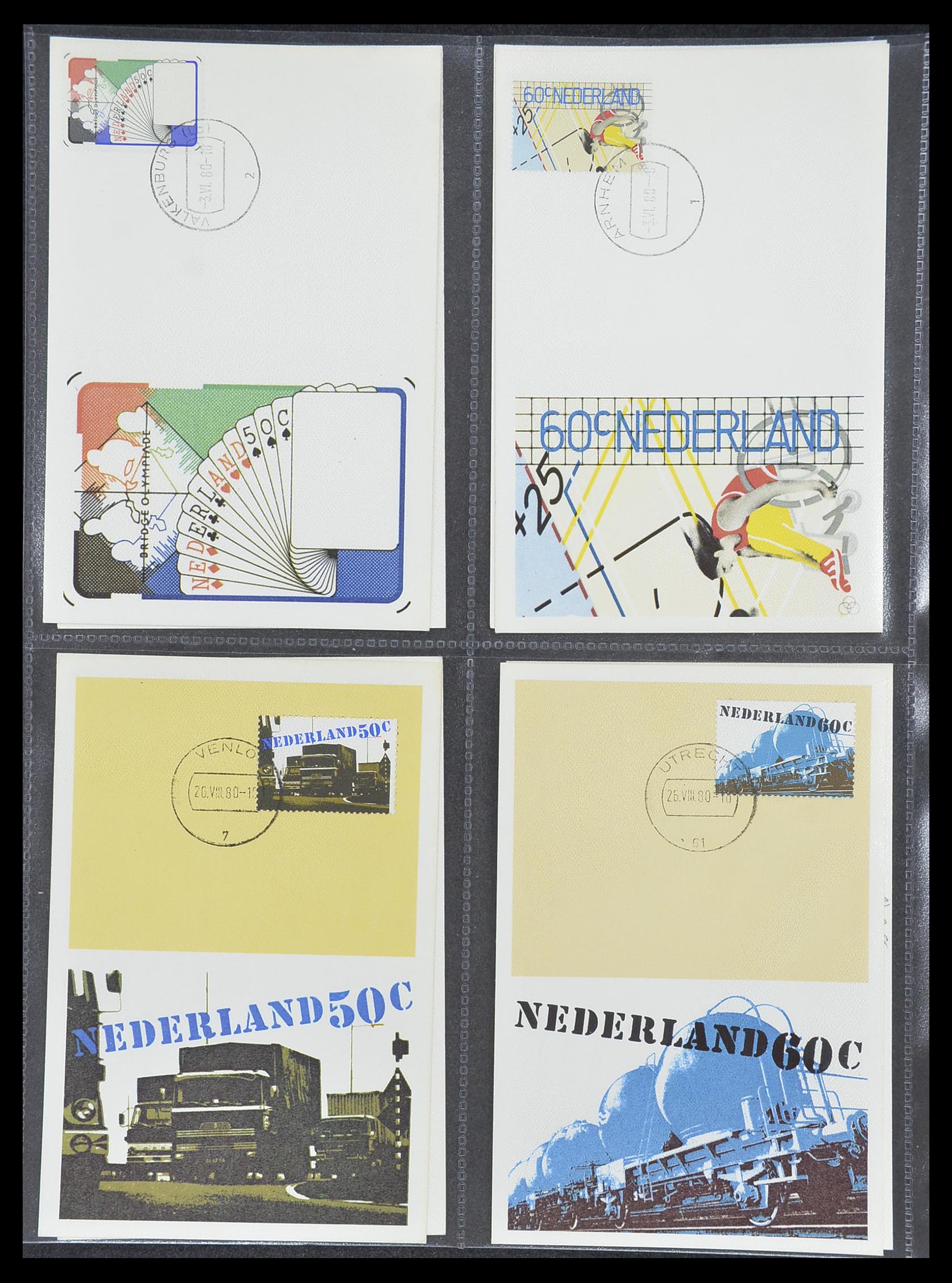 33531 065 - Postzegelverzameling 33531 Nederland maximumkaarten 1928(!)-2006.