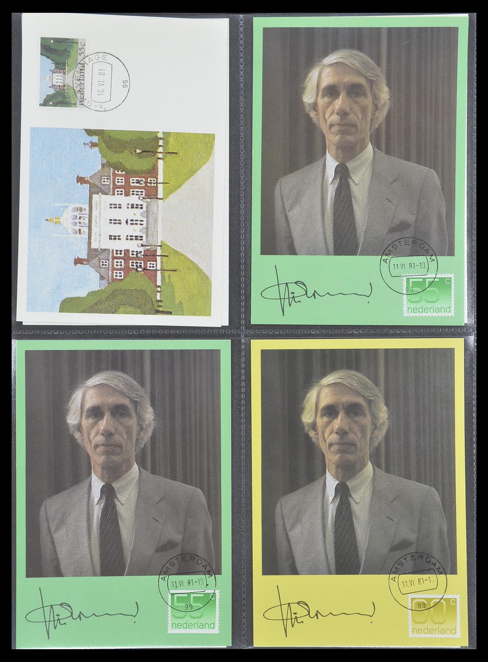 33531 071 - Postzegelverzameling 33531 Nederland maximumkaarten 1928(!)-2006.