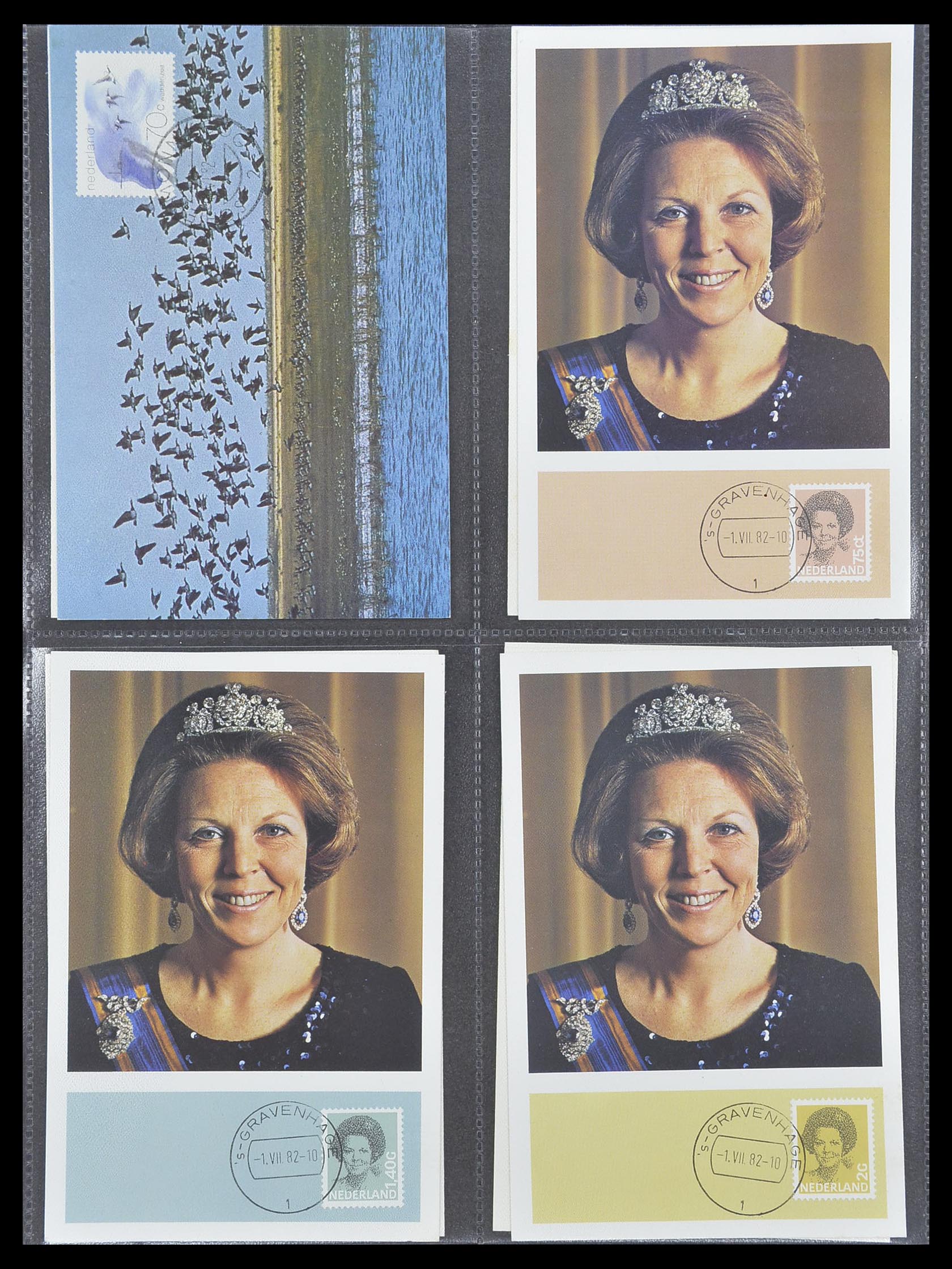 33531 079 - Postzegelverzameling 33531 Nederland maximumkaarten 1928(!)-2006.