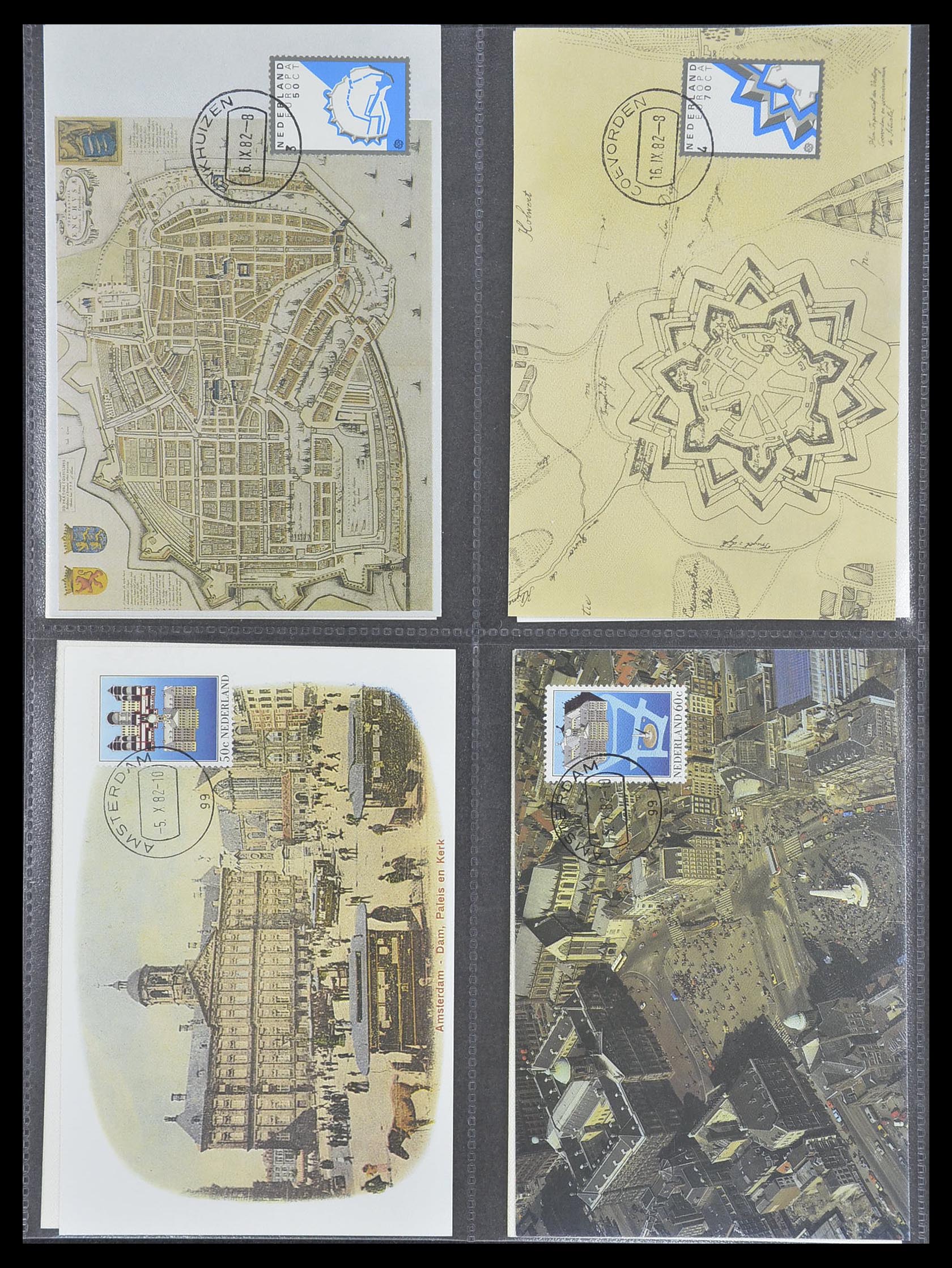 33531 082 - Postzegelverzameling 33531 Nederland maximumkaarten 1928(!)-2006.