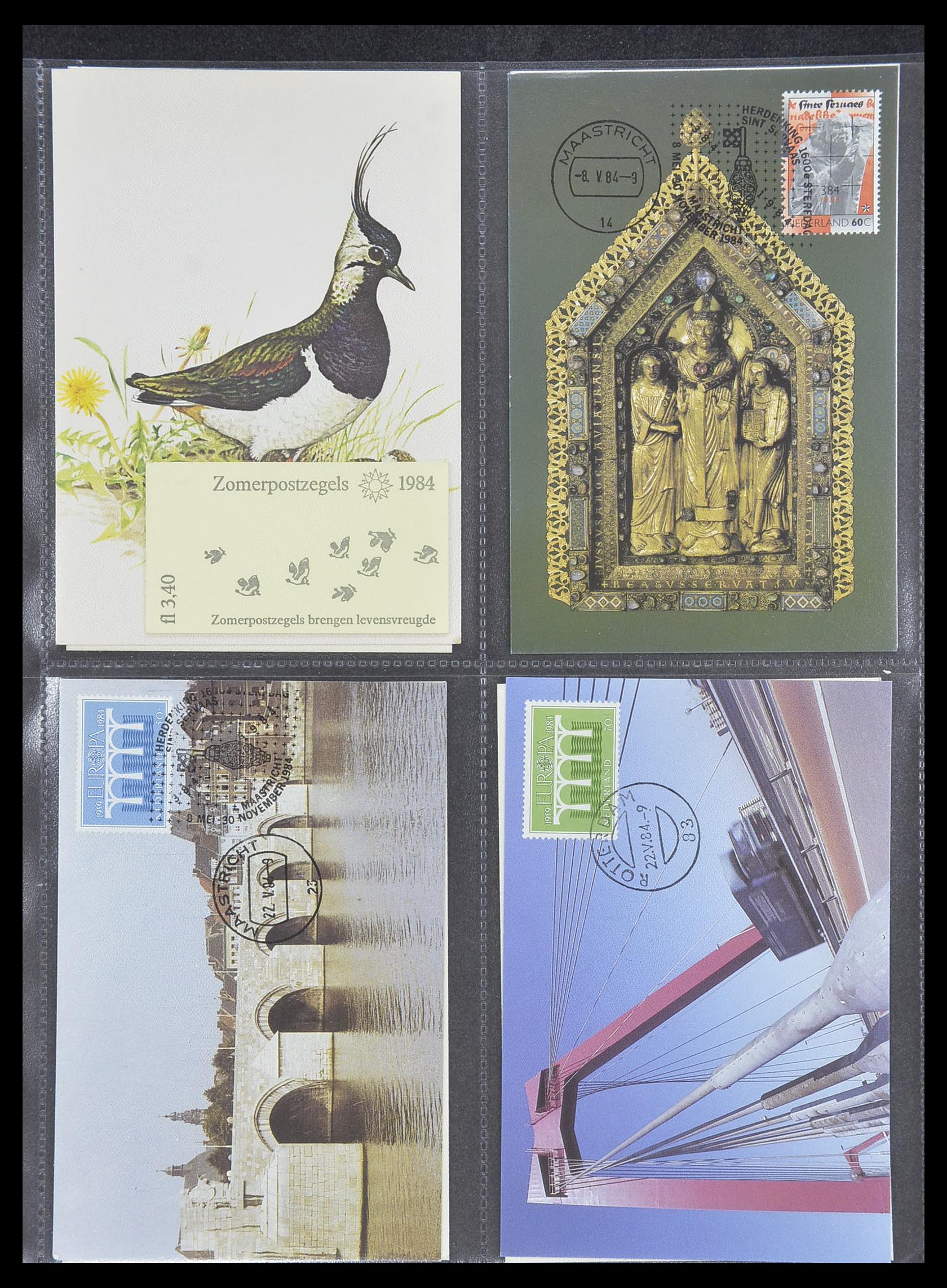 33531 091 - Postzegelverzameling 33531 Nederland maximumkaarten 1928(!)-2006.