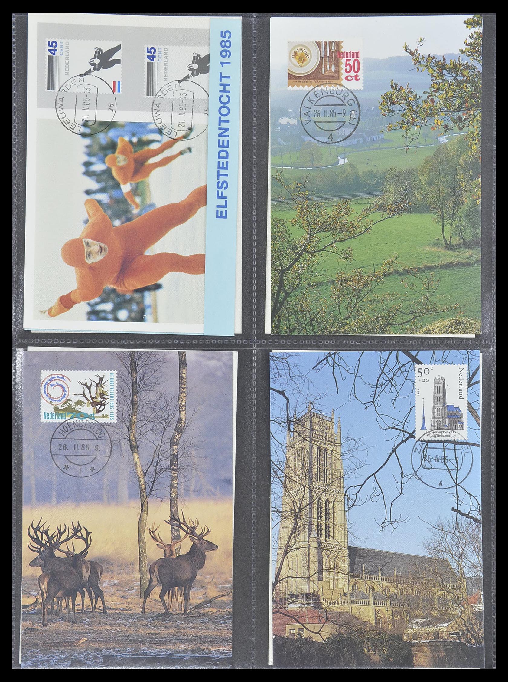 33531 095 - Postzegelverzameling 33531 Nederland maximumkaarten 1928(!)-2006.