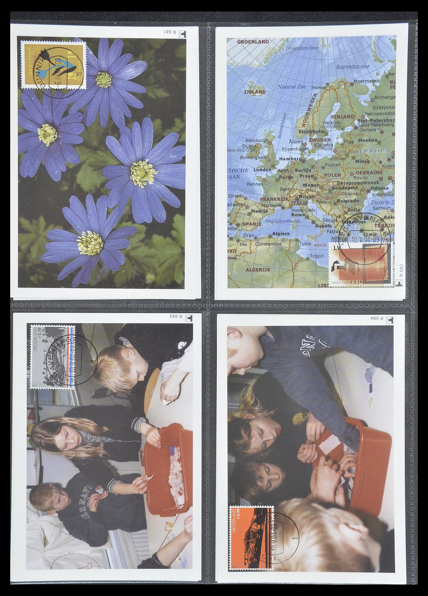 33531 621 - Postzegelverzameling 33531 Nederland maximumkaarten 1928(!)-2006.
