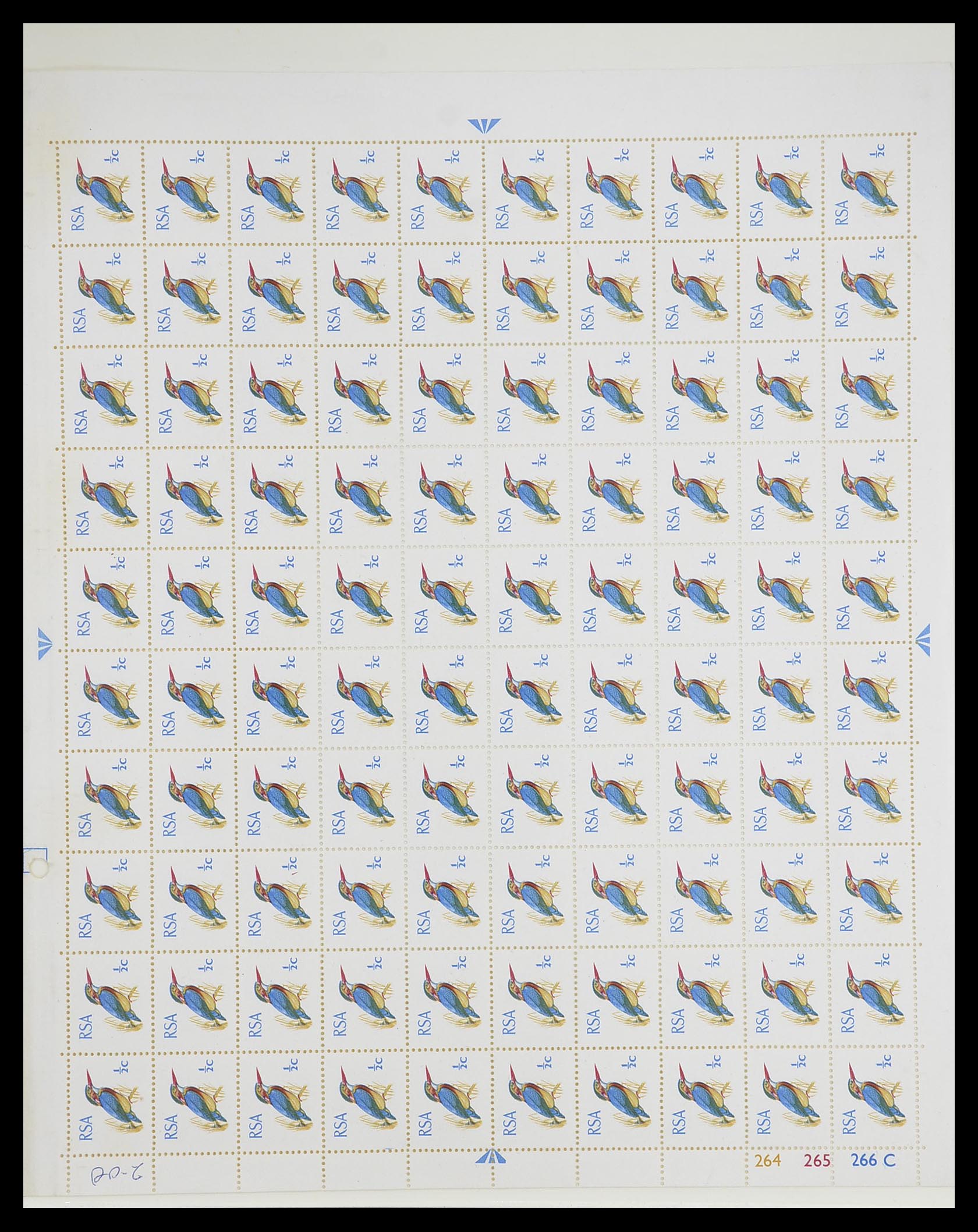 33533 001 - Postzegelverzameling 33533 Zuid Afrika 1961-2013.